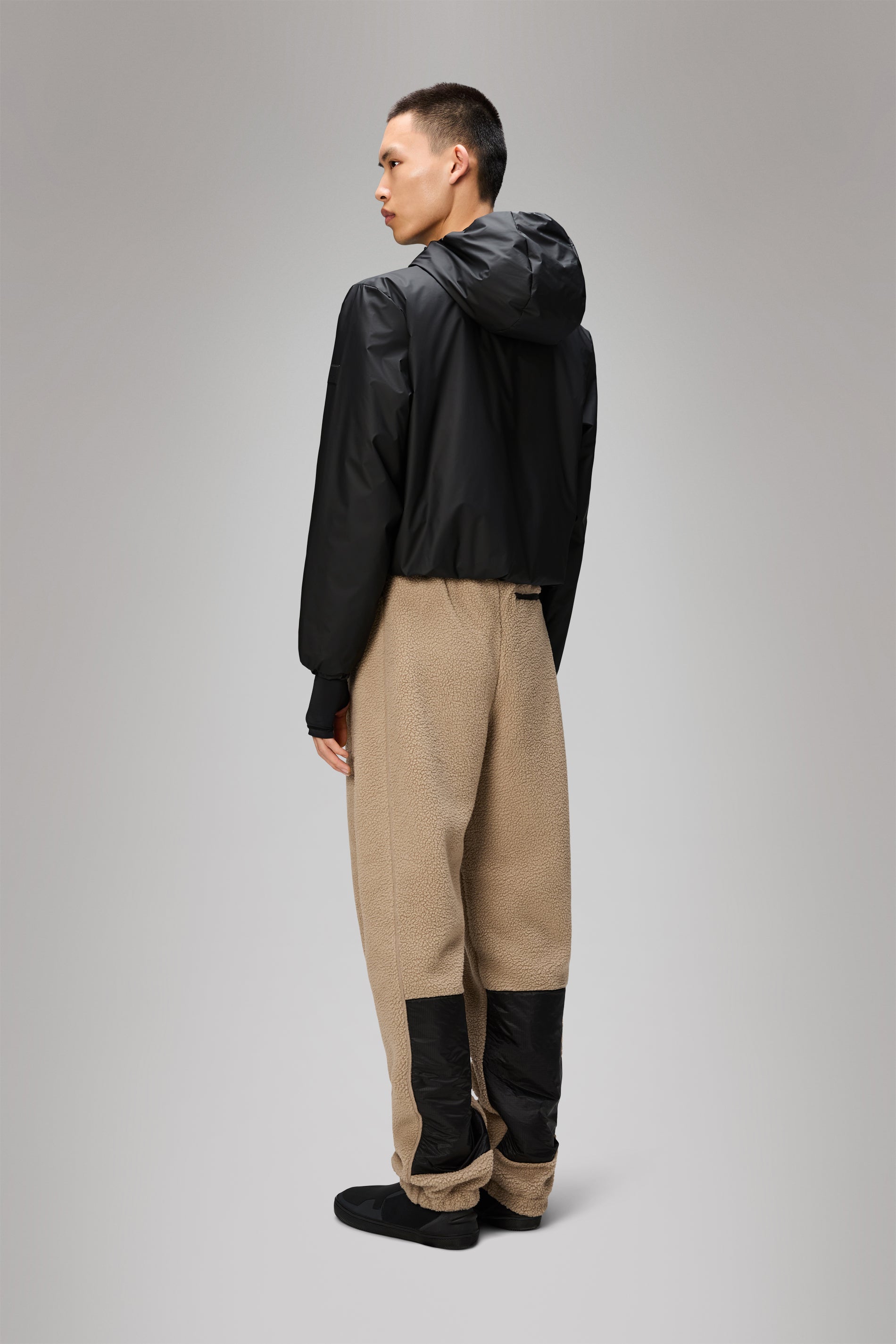 RAINS Lohja Short Insulated Jacket Black Jacket