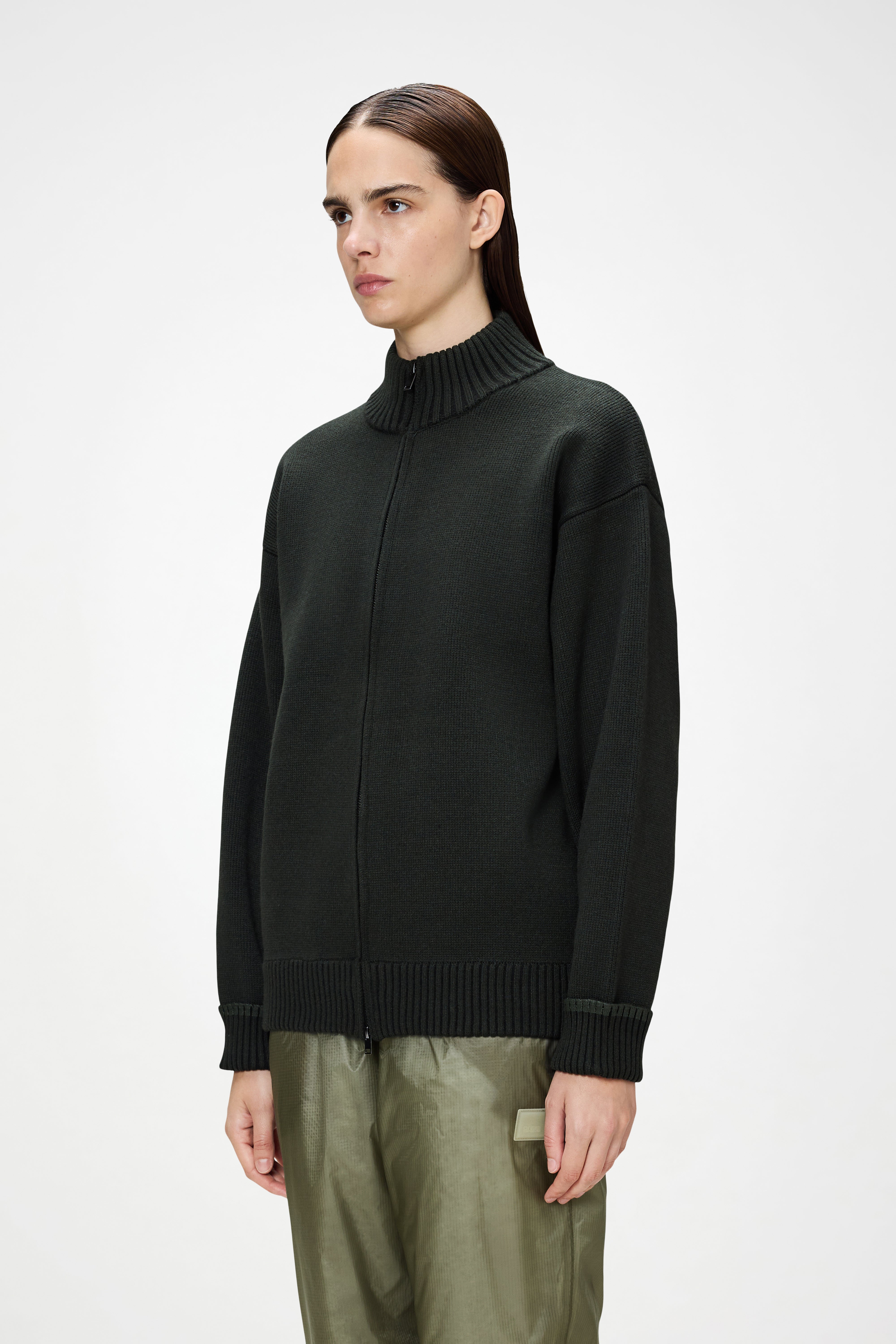 Sowa Knit Zip Cardigan