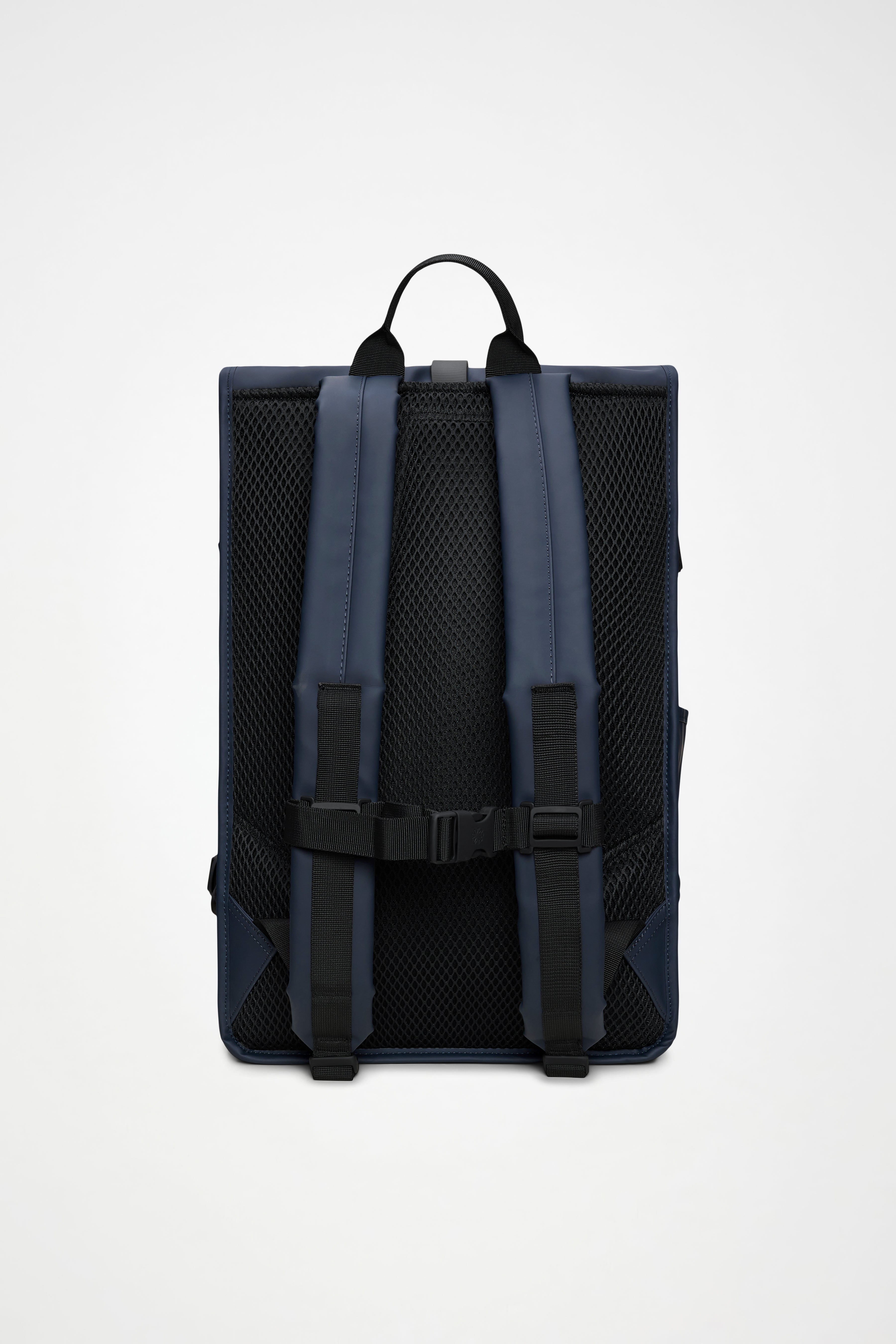 RAINS Rolltop Rucksack Large Navy 23L H63 x D14 x W32 cm Backpack