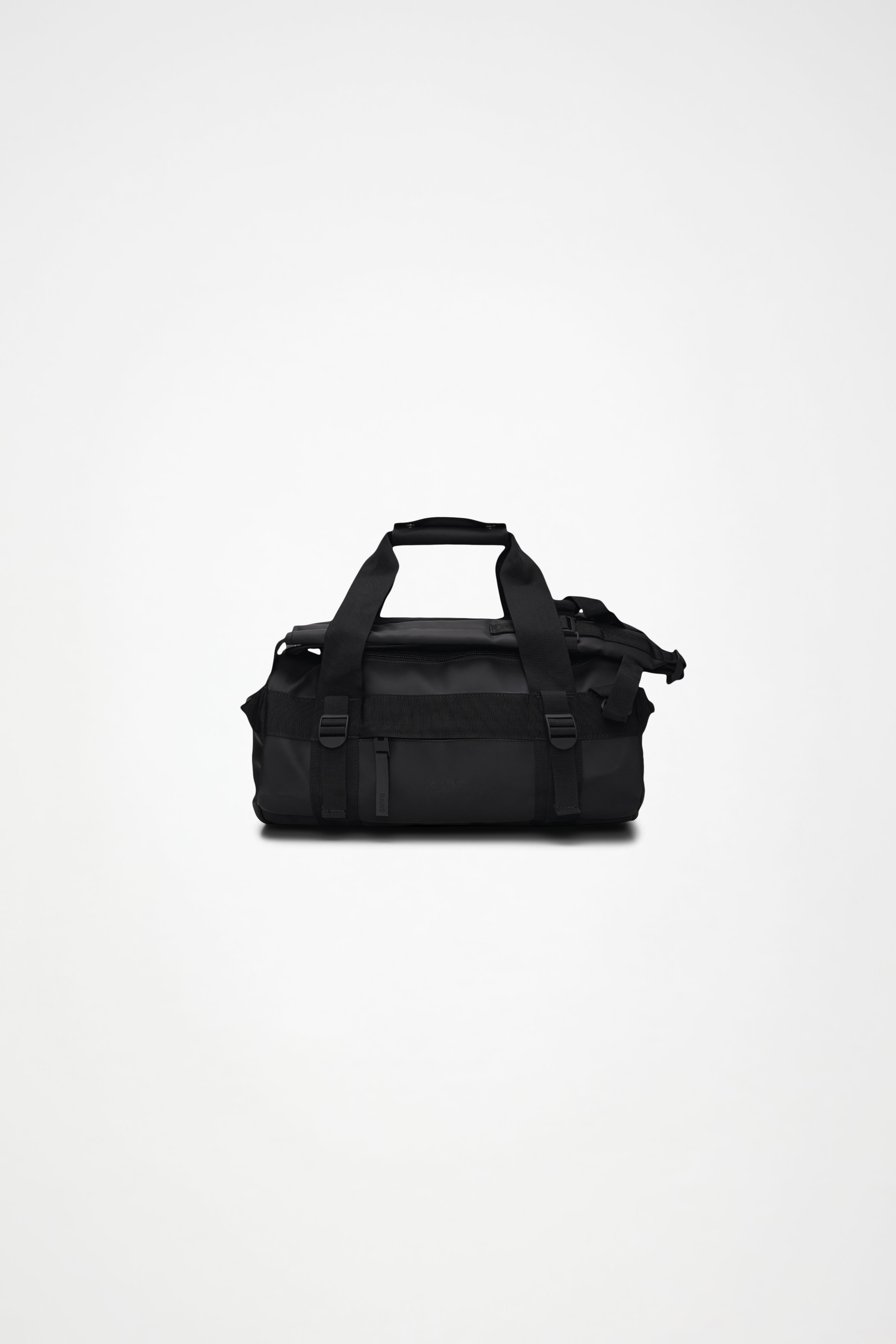 RAINS Texel Duffel Bag Mini Black 19L H24 x D24 x W39 cm Duffel