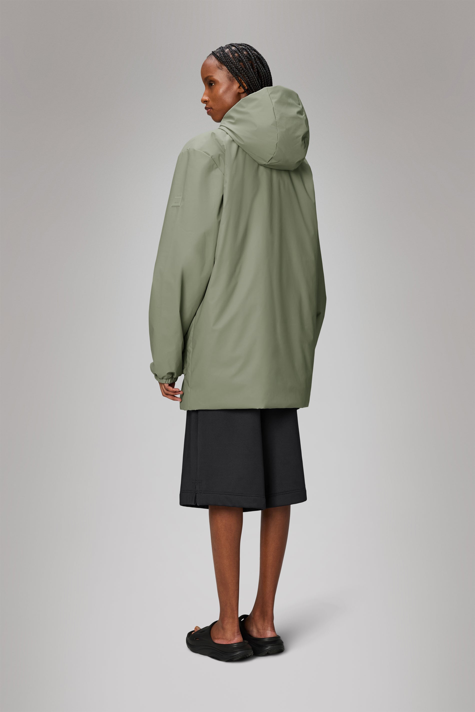 RAINS Lohja Long Insulated Cargo Jacket Drift Jacket