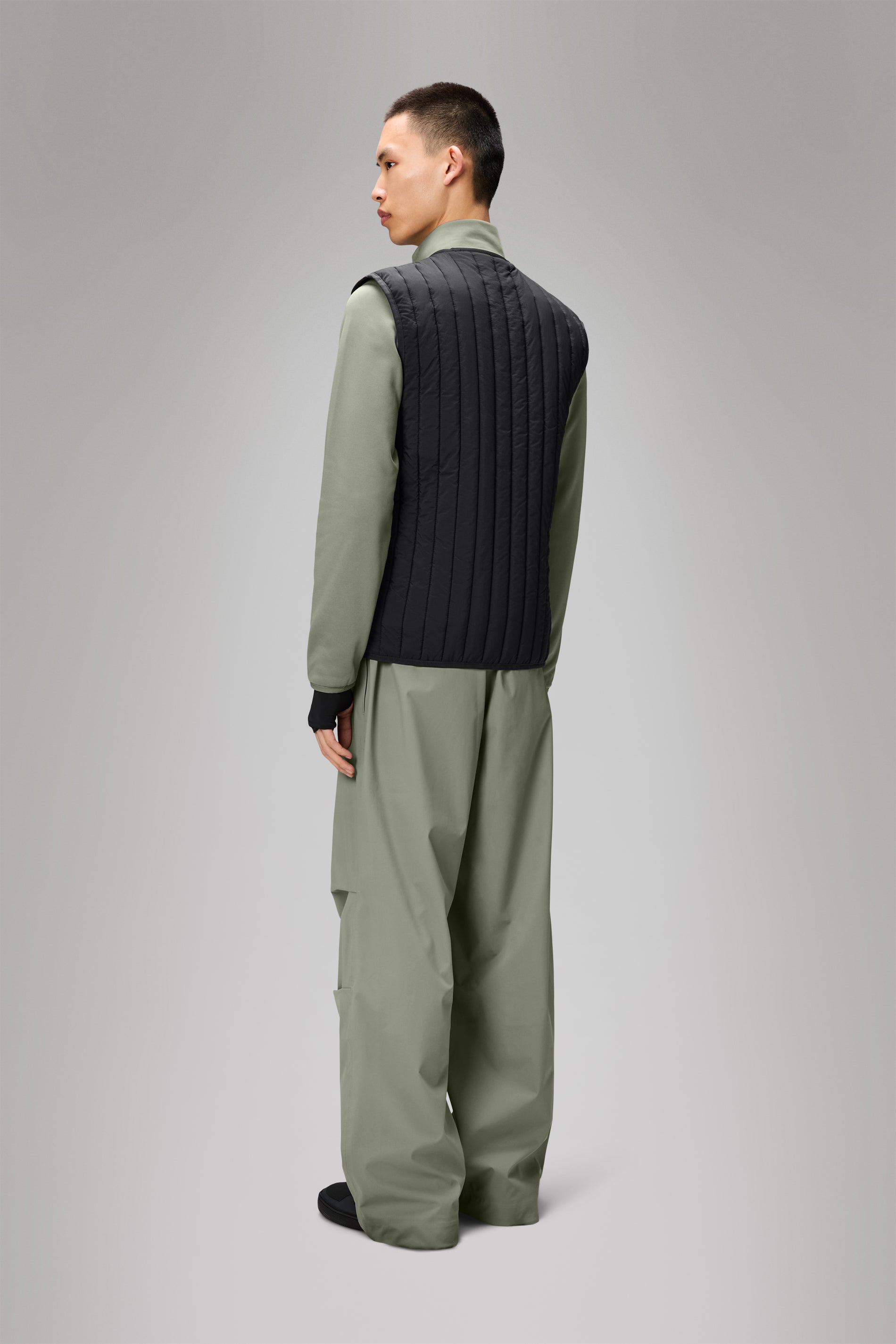 Rains Banja Liner Vest Black Vest