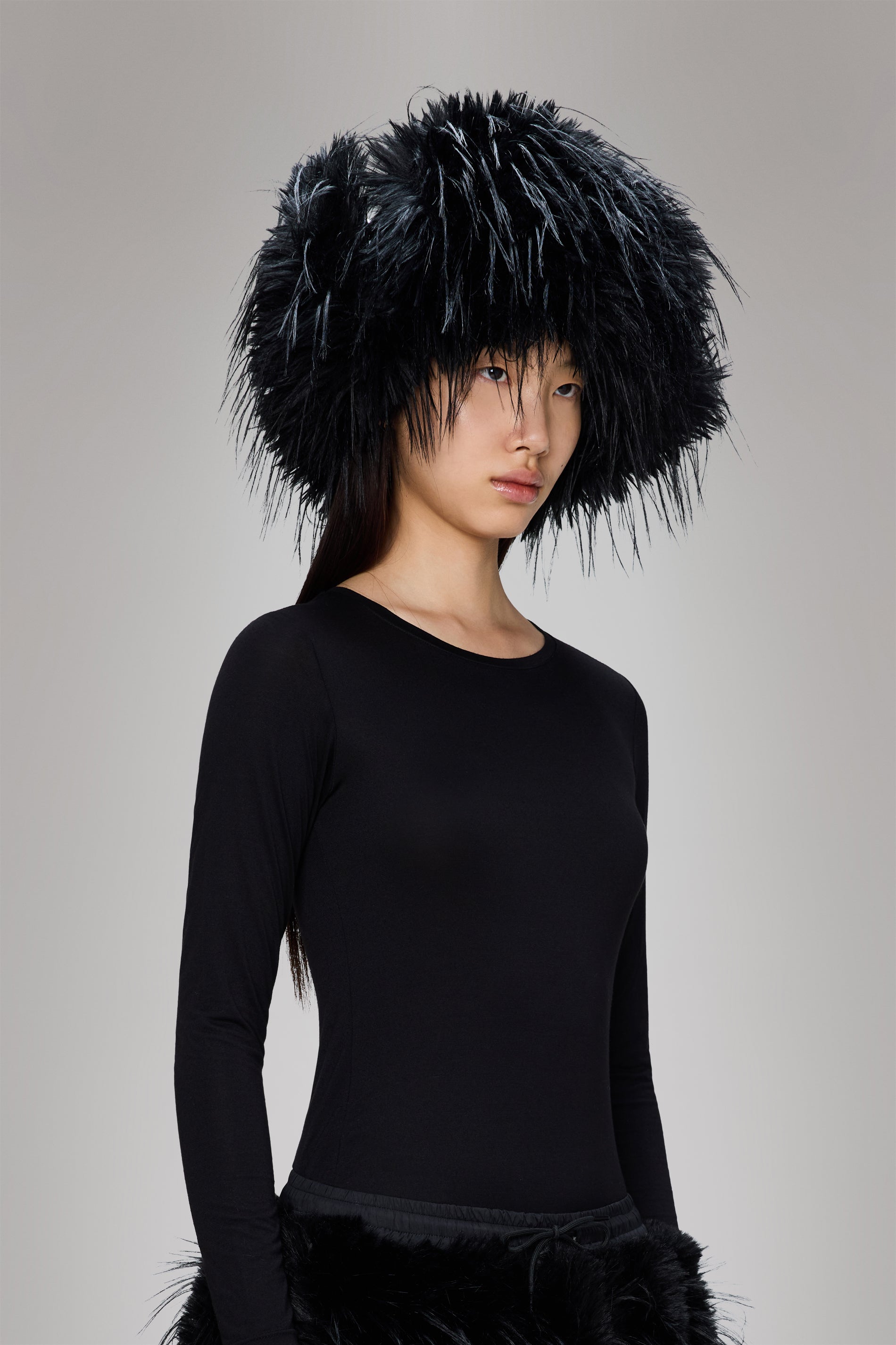 RAINS Vision Fleece Hat Coal Headwear