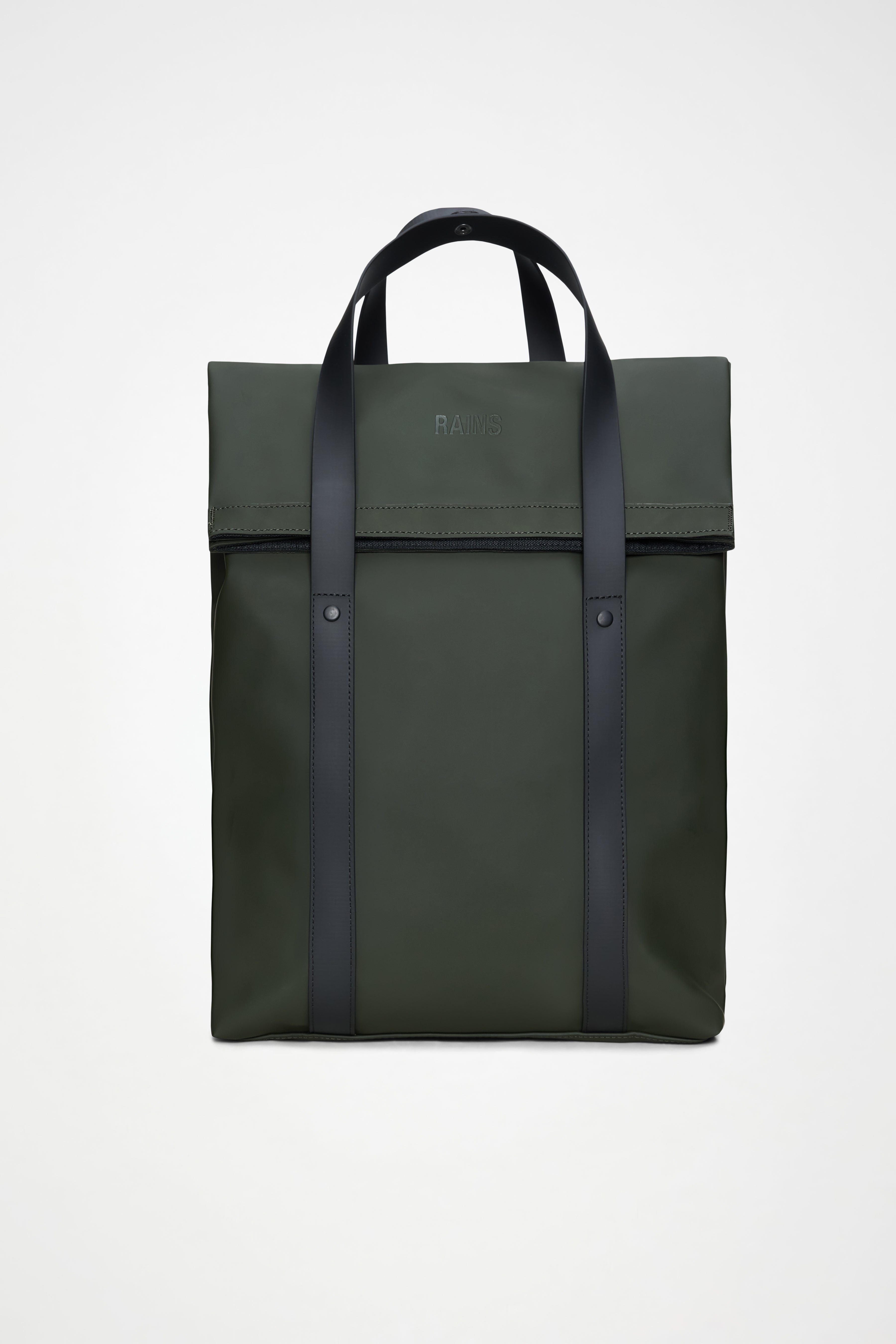 RAINS 2 Way Tote Backpack Green 15L H58 x D12 x W33 cm Backpack