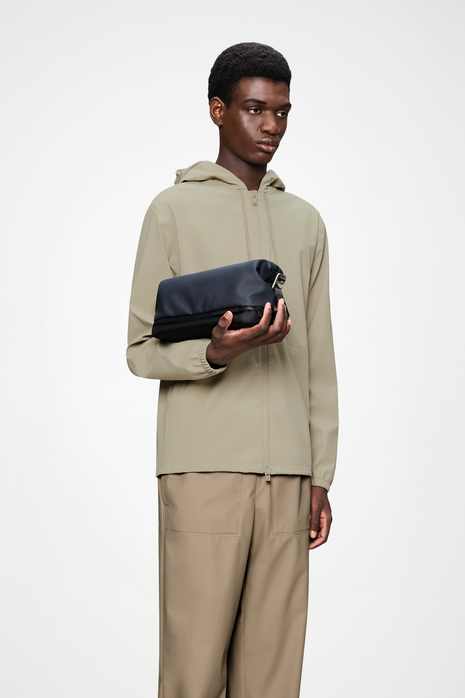 RAINS Otaru Wash Bag Navy 6.40L H17 x D15 x W27 cm Wash Bag