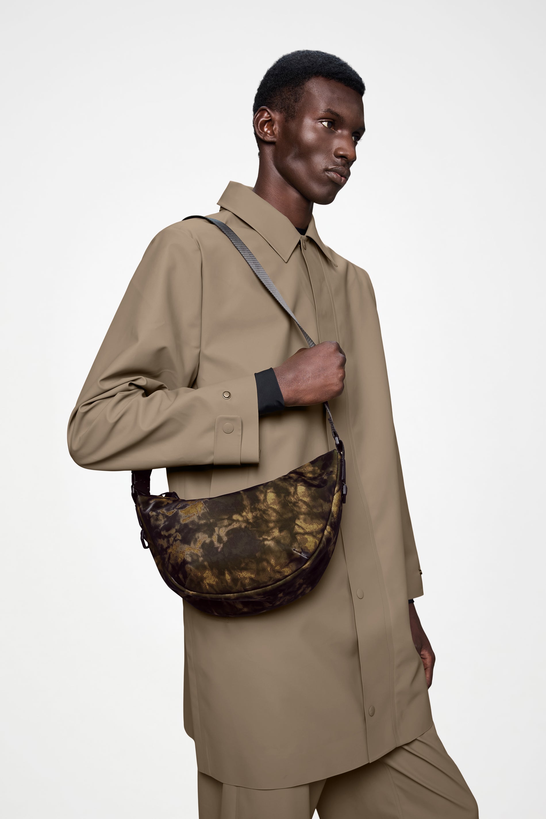 RAINS Valera Shoulder Bag Muddy Crossbody