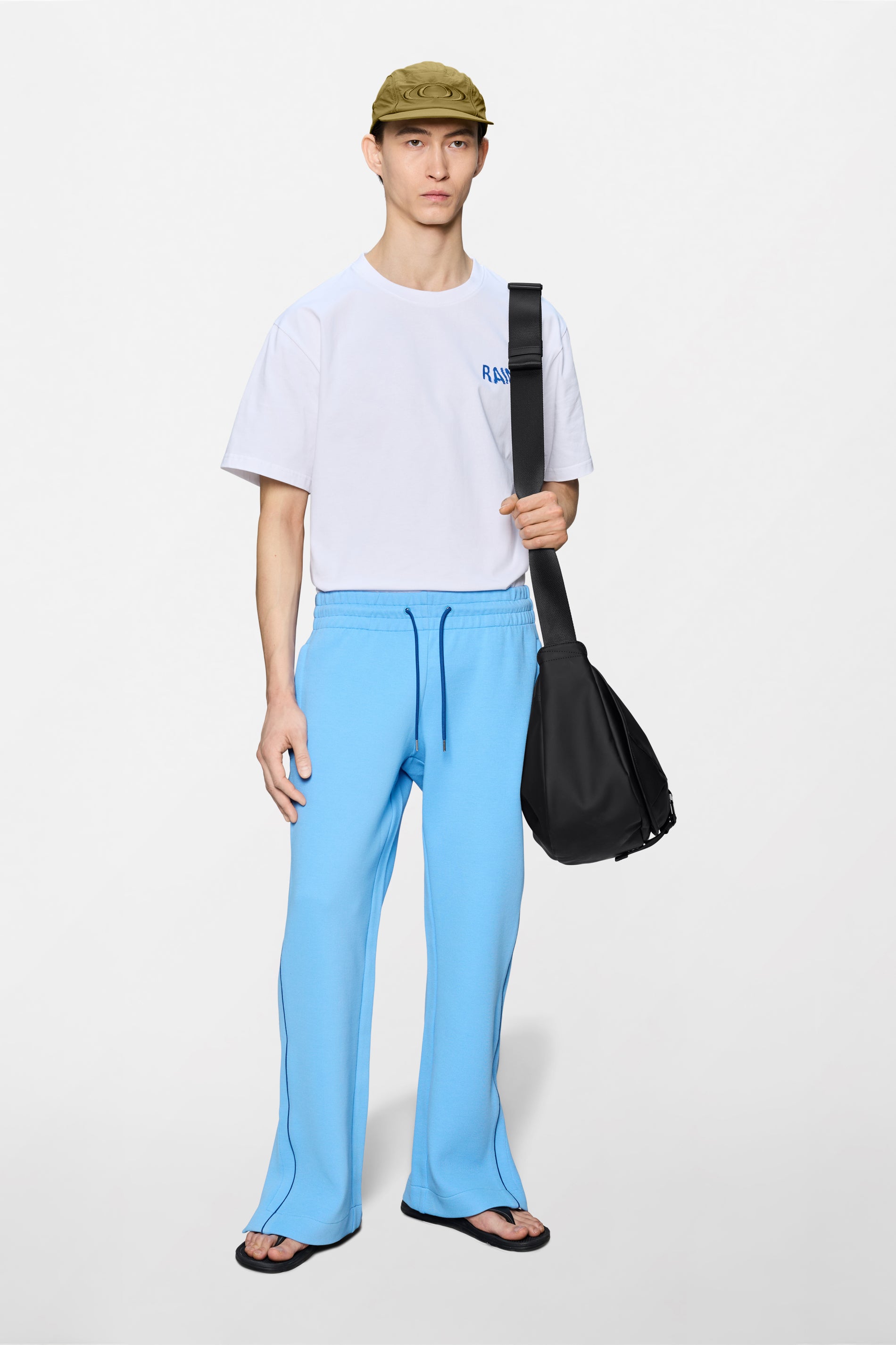 RAINS Downtime Track Pants Melt Jacket