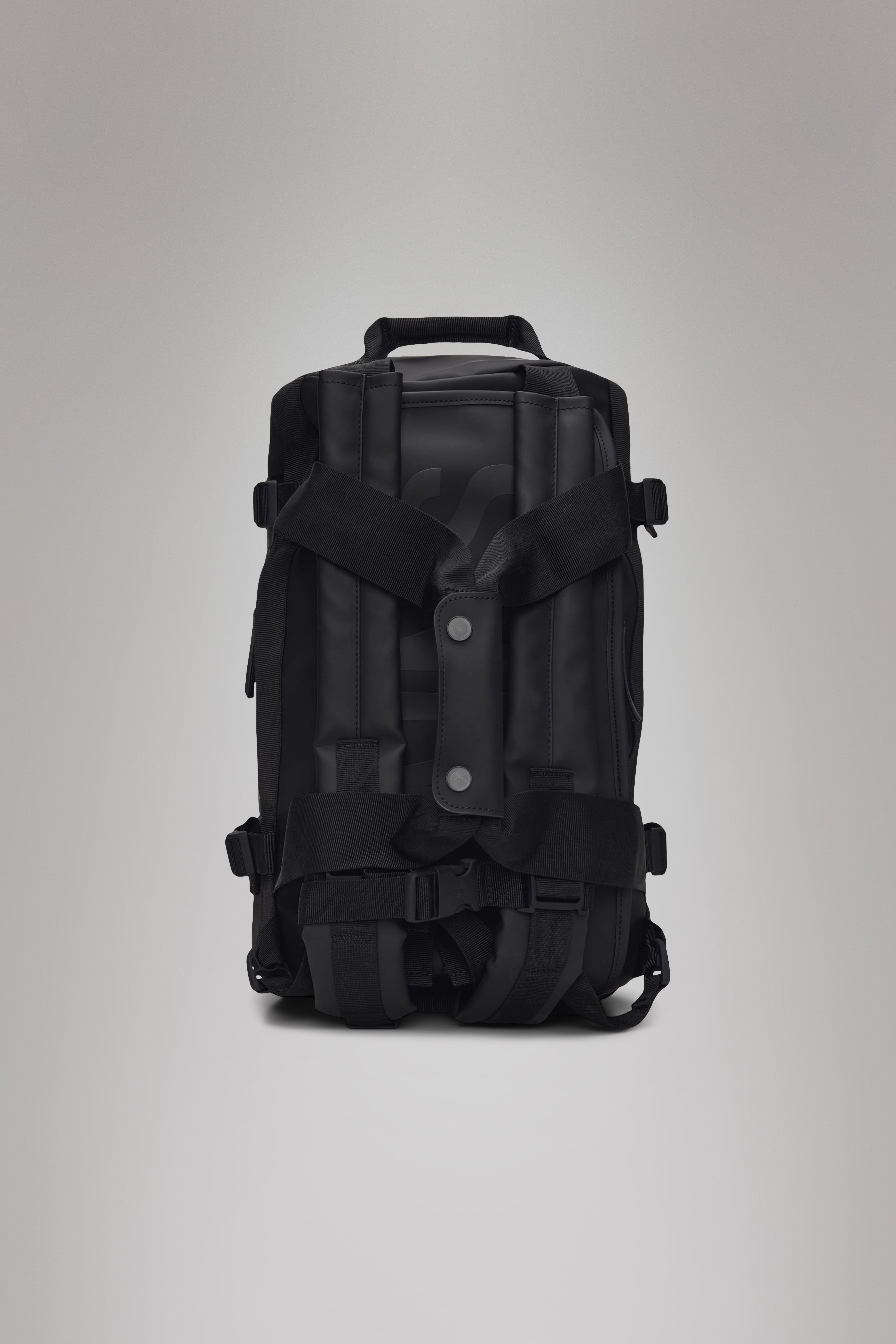 RAINS Texel Duffel Bag Mini Black 19L H24 x D24 x W39 cm Personal Storage