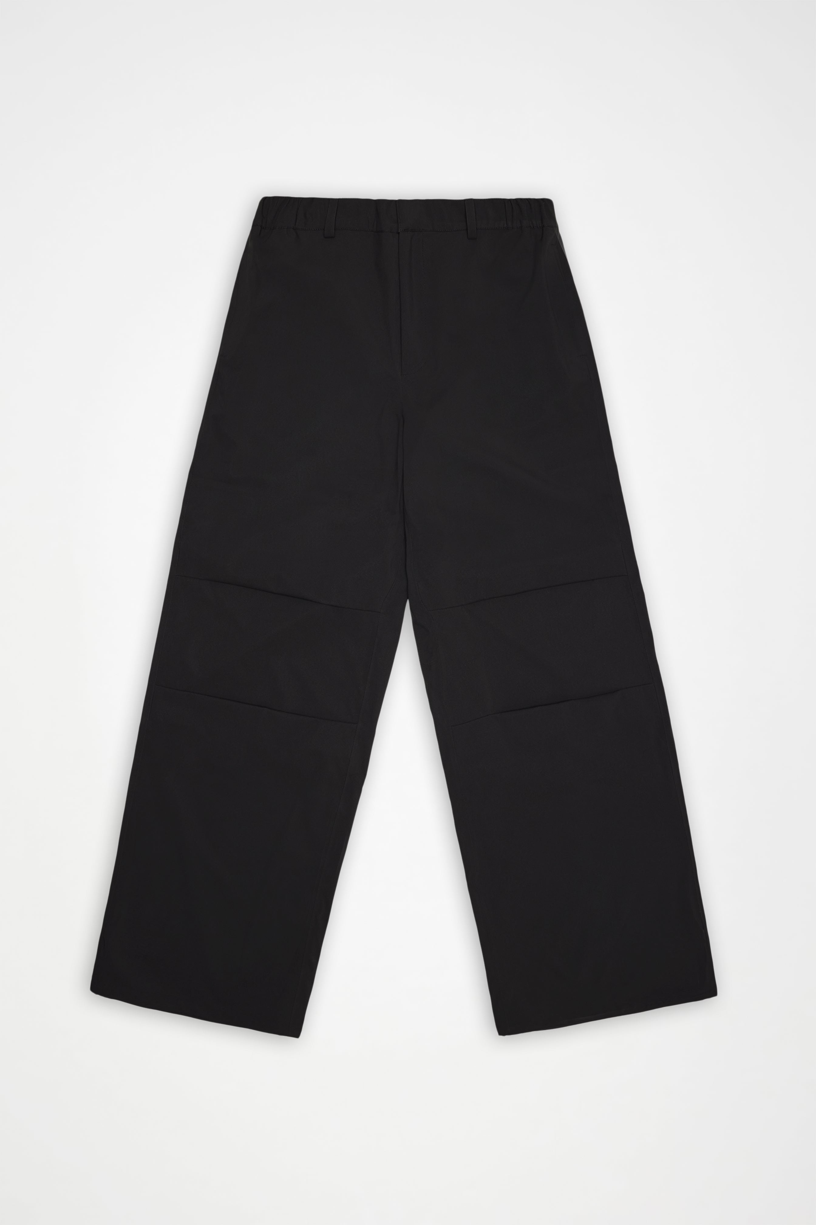 RAINS Suva Hardshell Pants Wide Black Pants