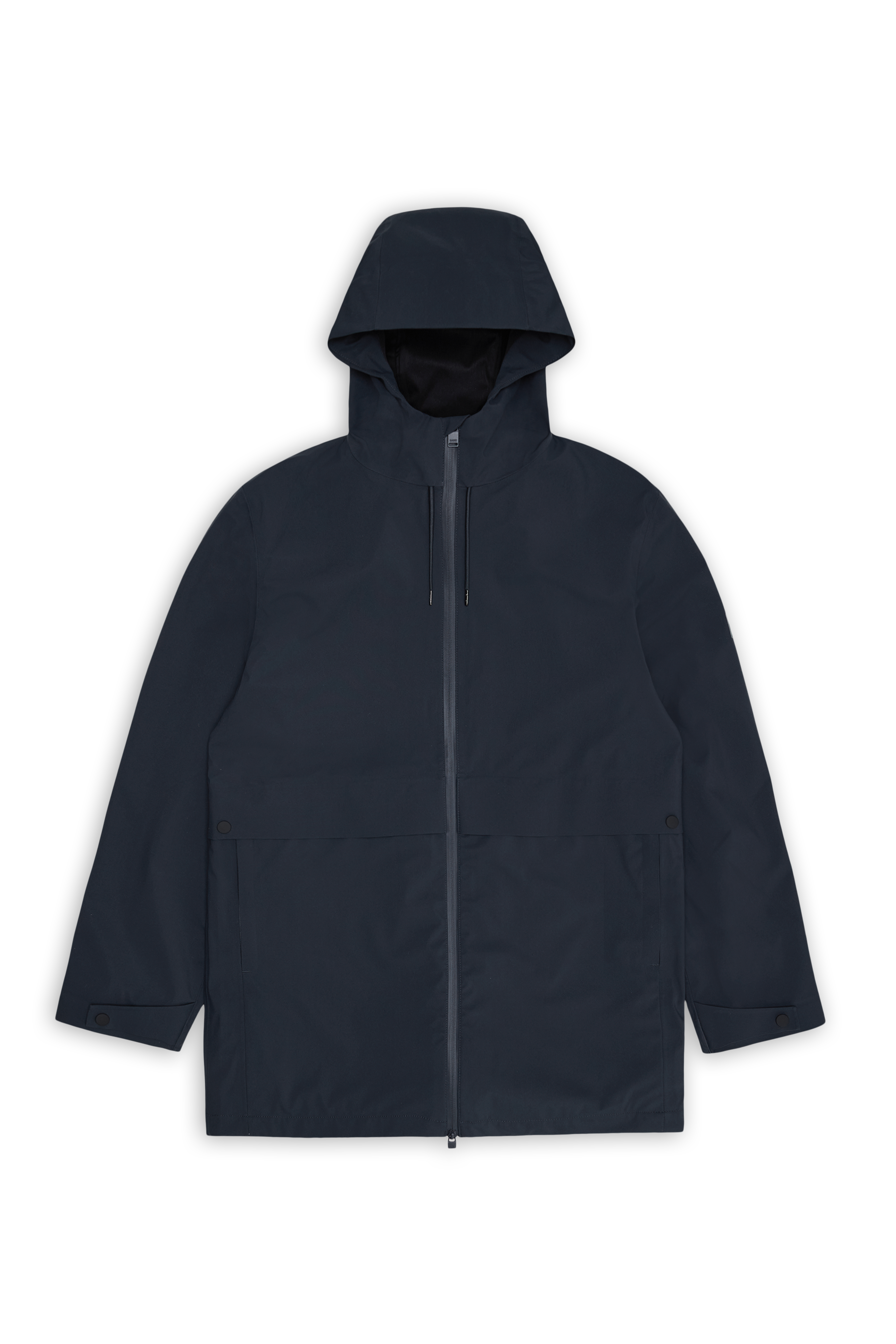 RAINS Suva Hardshell Long Jacket Navy Jacket