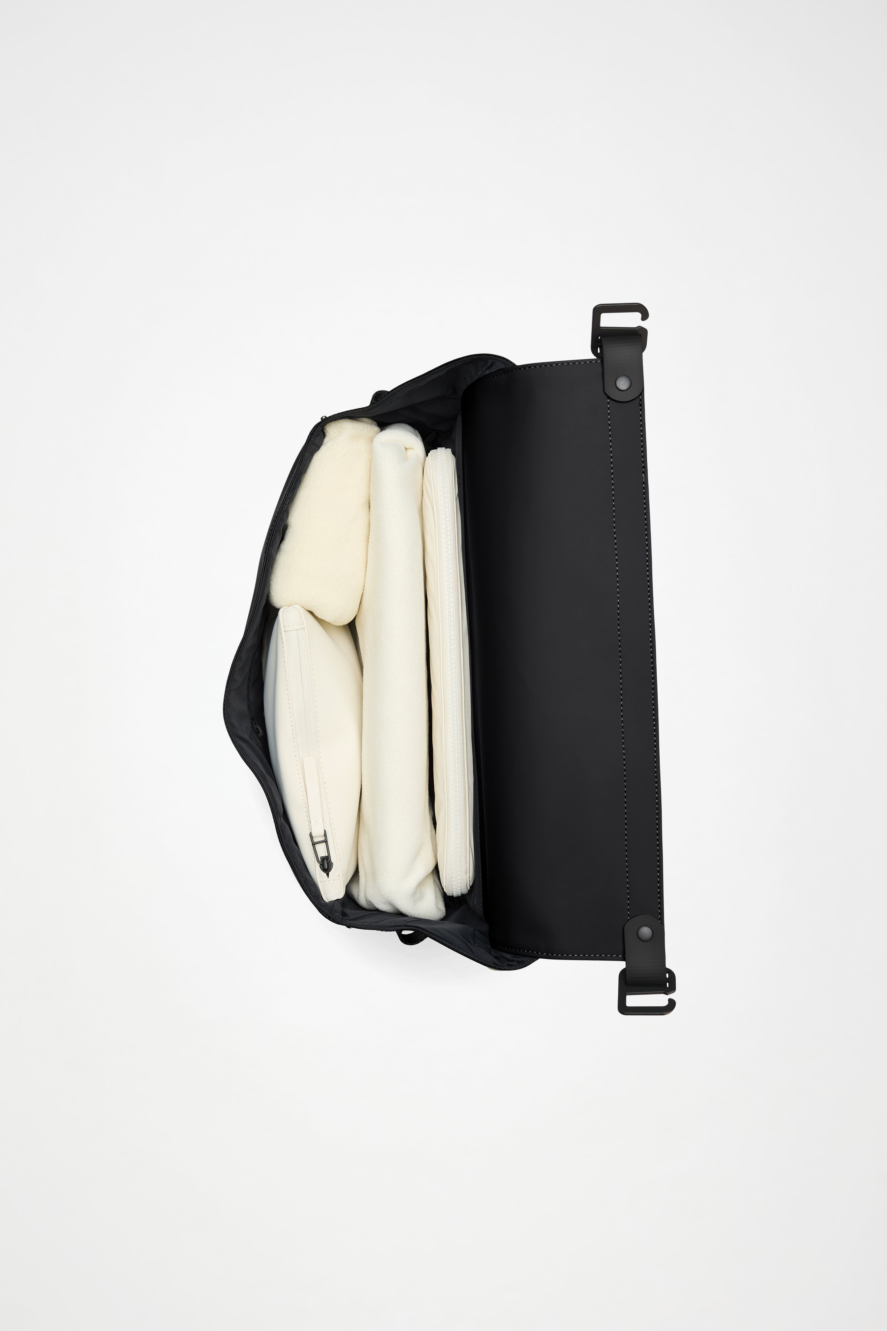 RAINS OTG Messenger Bag Black 13L H32 x D11 x W40 cm Messenger