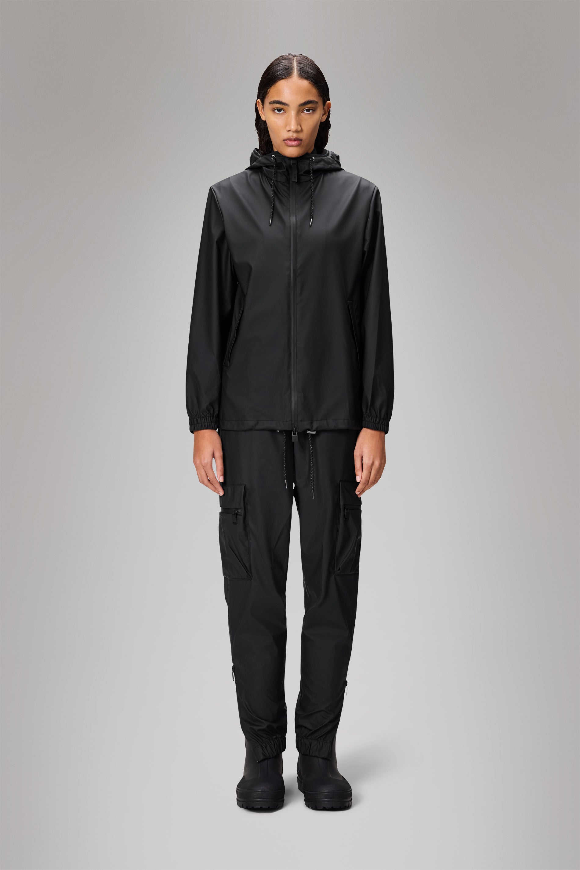 RAINS Storm Breaker Black Jacket