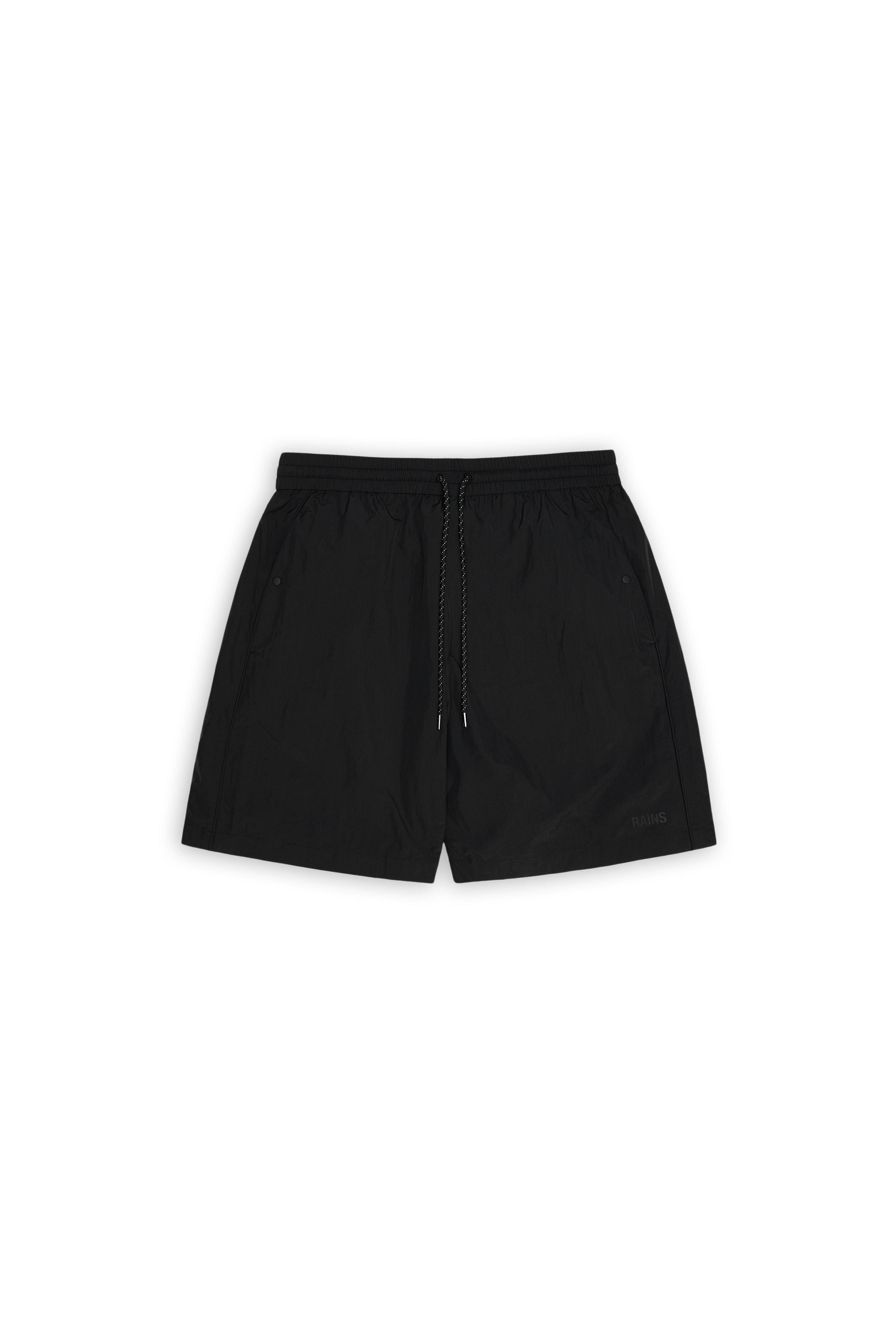 RAINS Cooldown Track Shorts Black Shorts