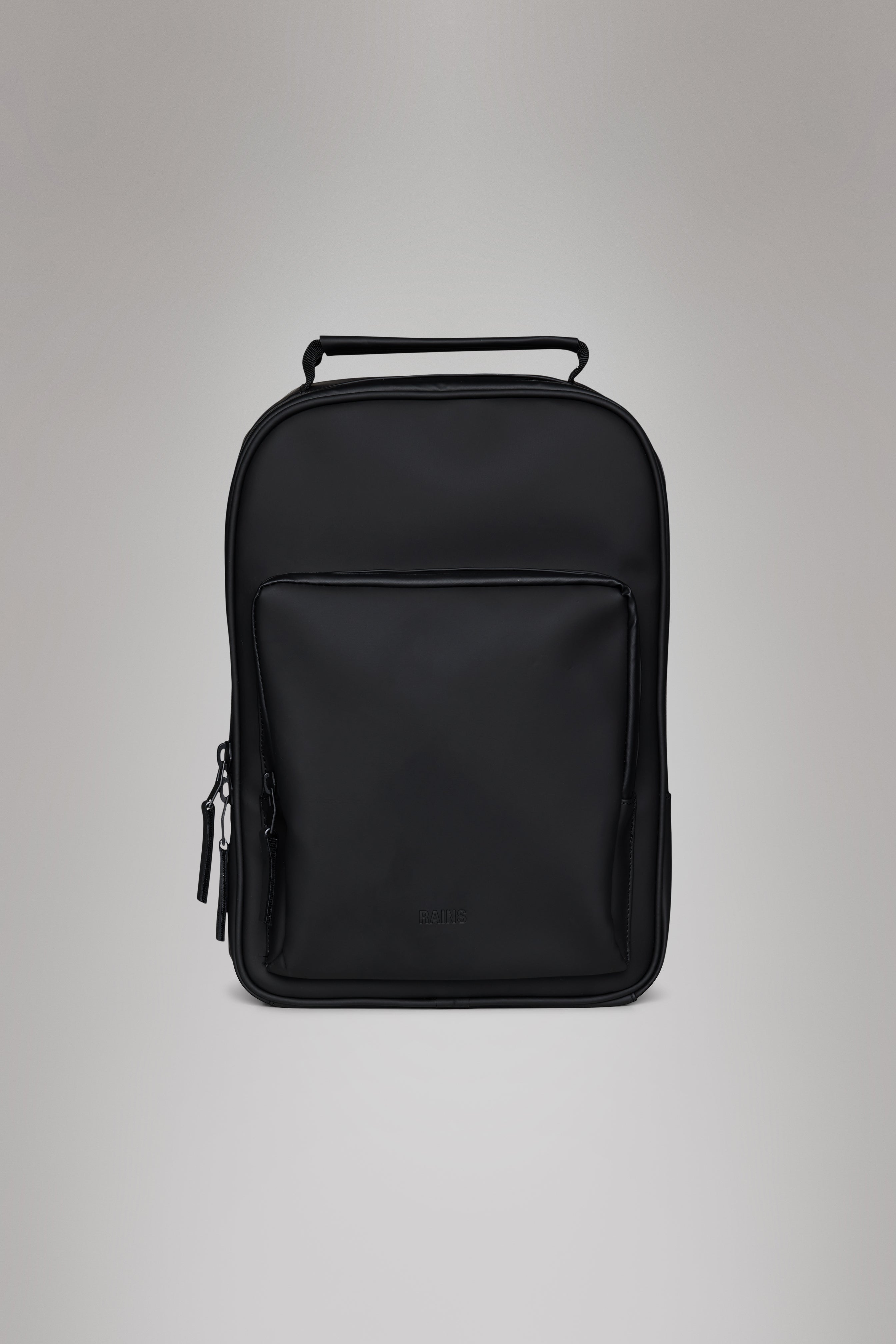 RAINS Book Daypack Black 10L H38 x D10 x W28 cm Backpack