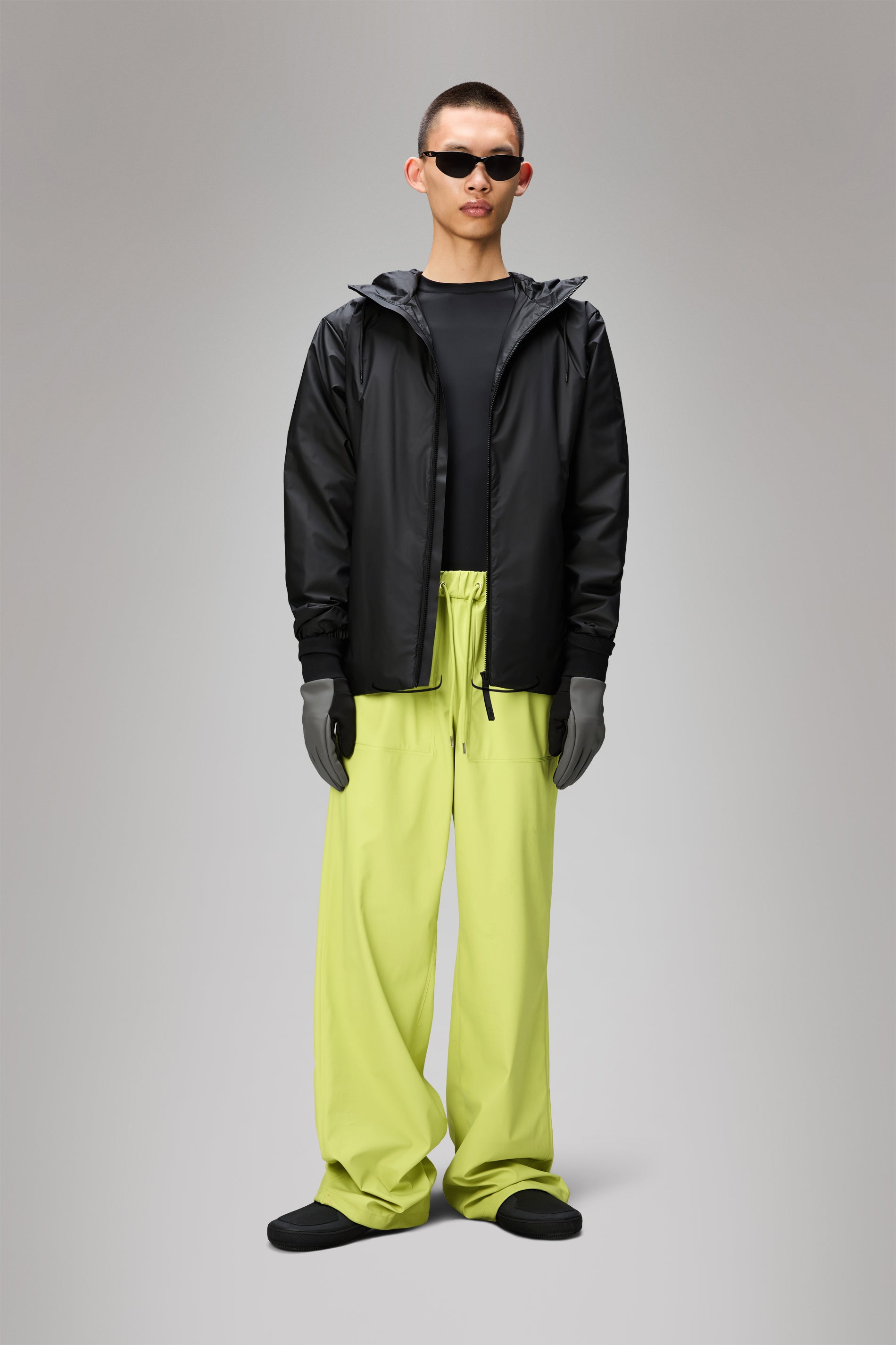 RAINS Lohja Insulated Jacket Black Jacket