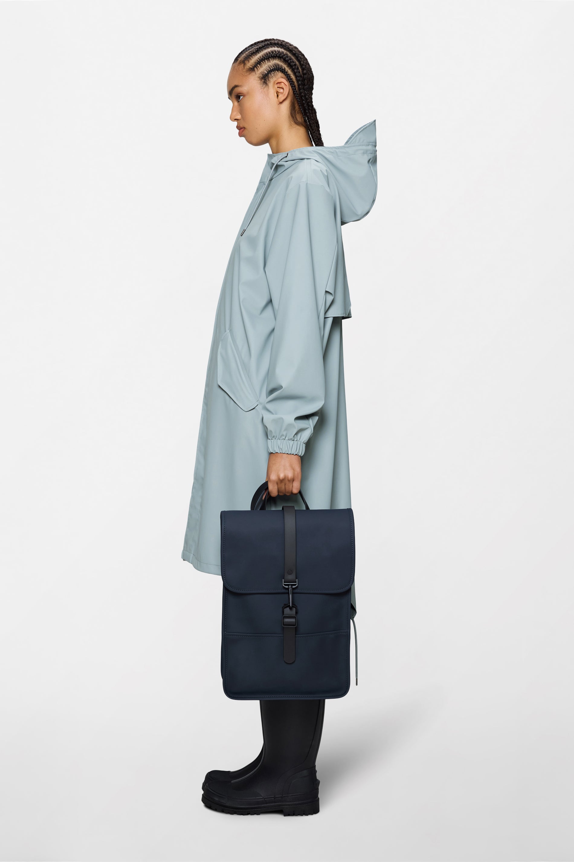 RAINS Backpack Mini Navy 12.50L H44 x D10 x W29 cm Backpack