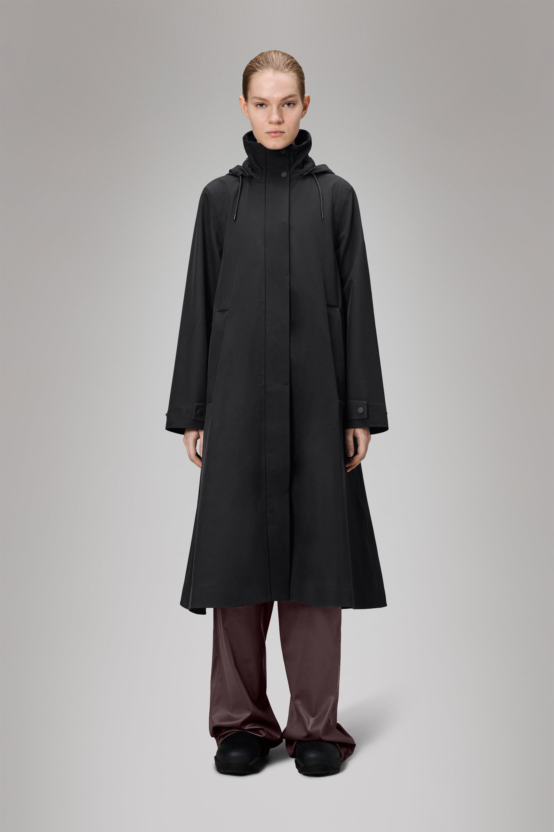 Rains Suva Vision Softshell A-Line W Jacket Black Jacket