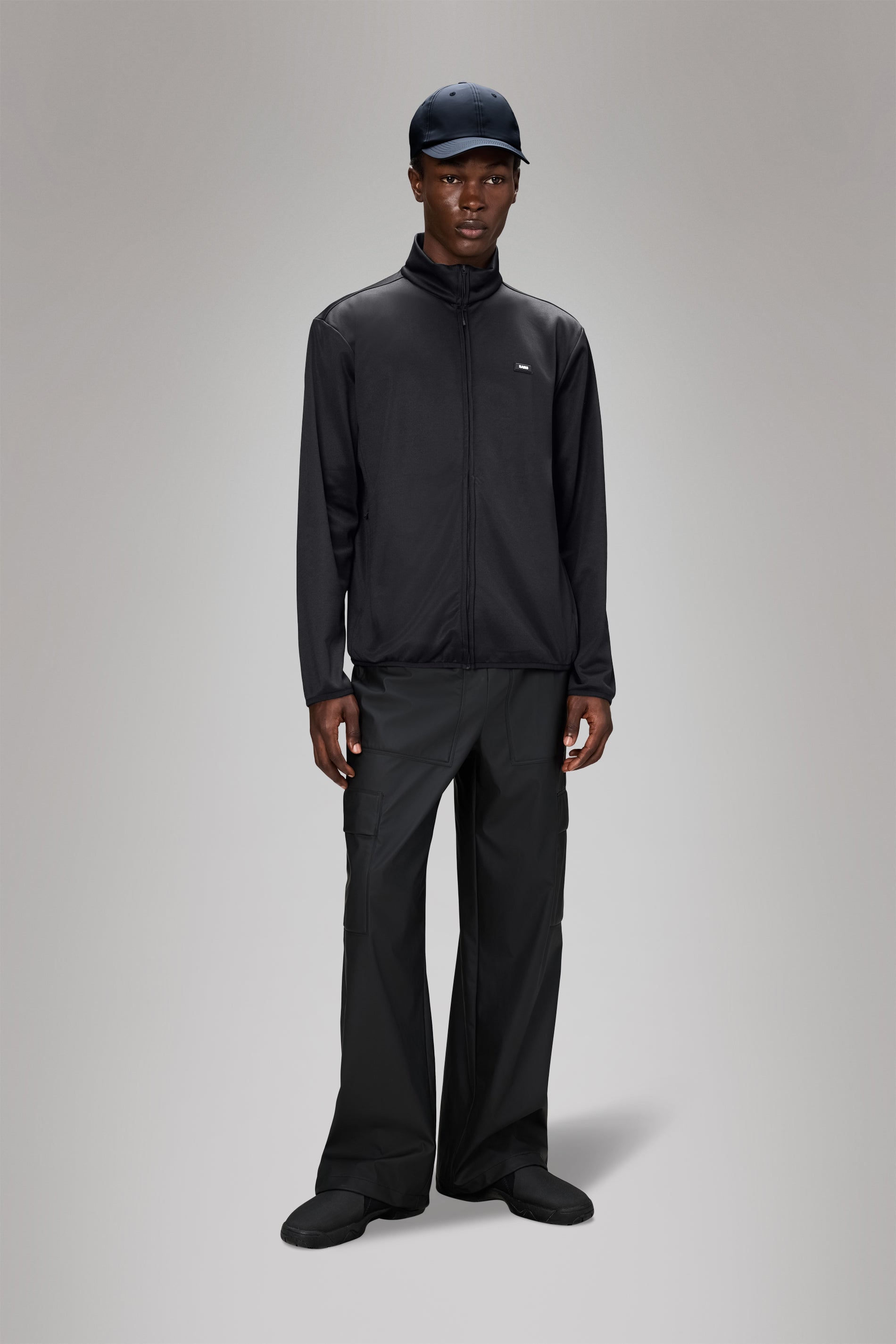 RAINS Sintra Fleece Jacket Black Jacket