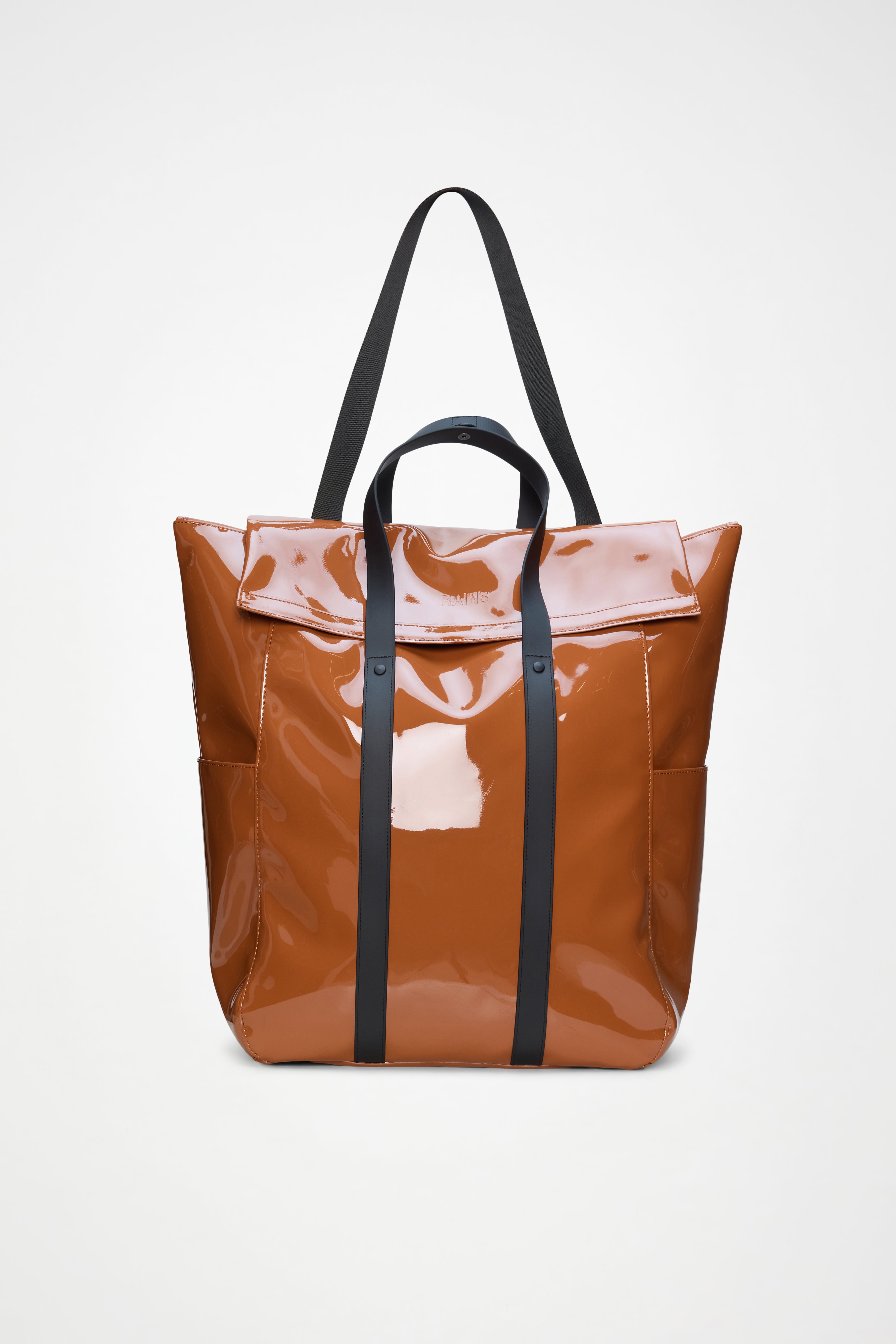 RAINS 2 Way Tote Bag Large Ochre 29L H47 x D18 x W35 cm Tote