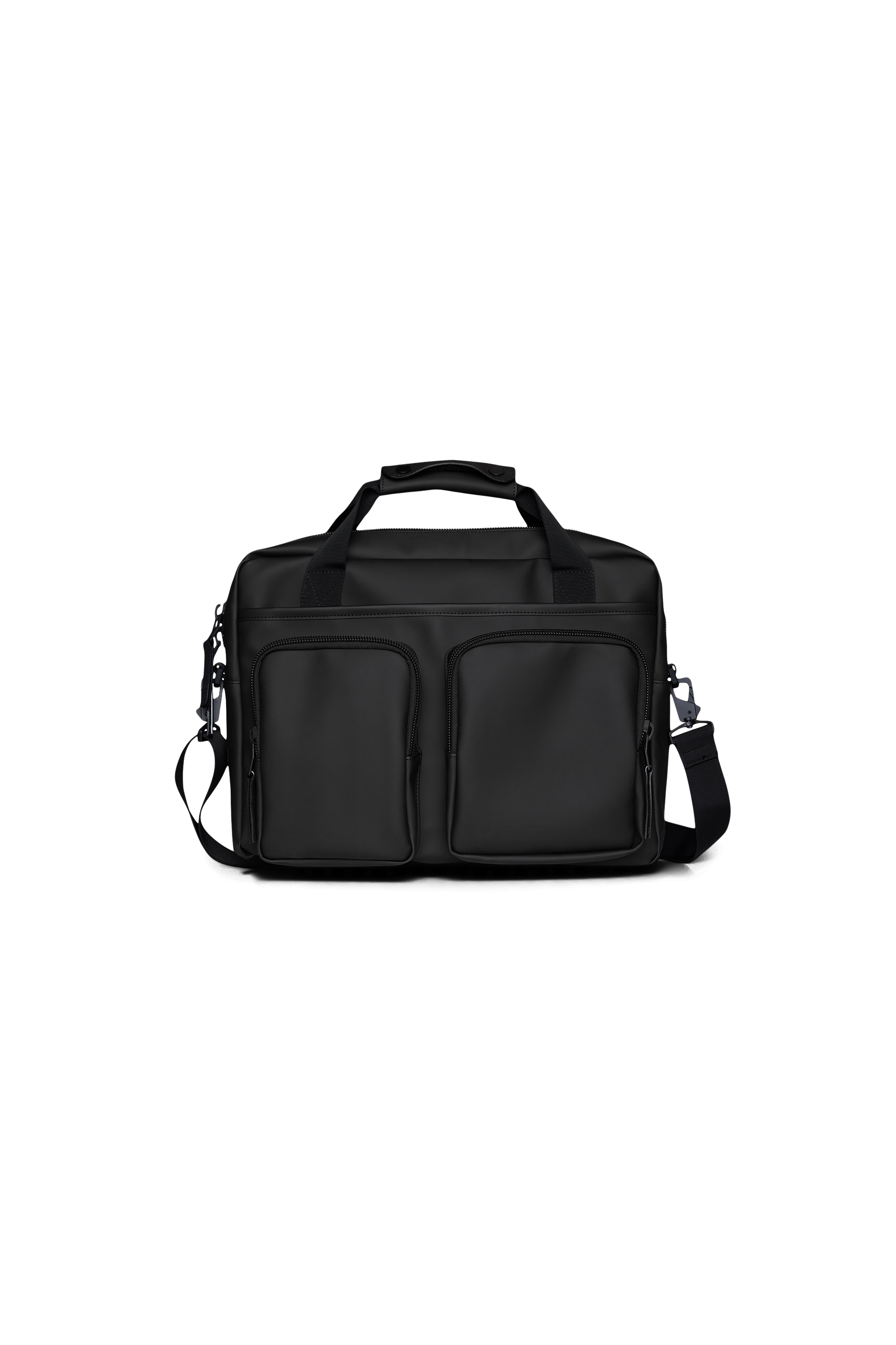 RAINS Texel Tech Bag Black 10L H30 x D9 x W39 cm Crossbody