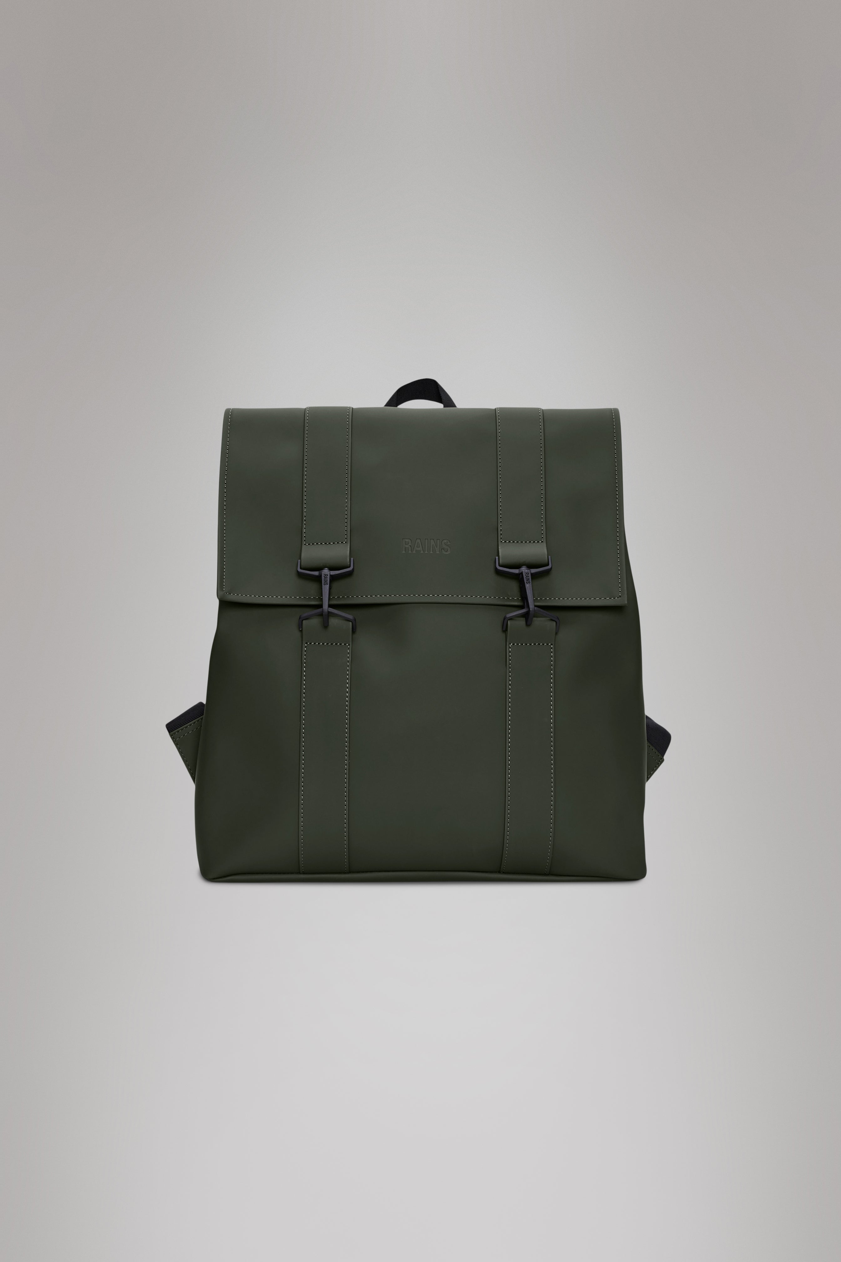 RAINS MSN Bag Green 21L H40 x D15 x W35 cm Backpack