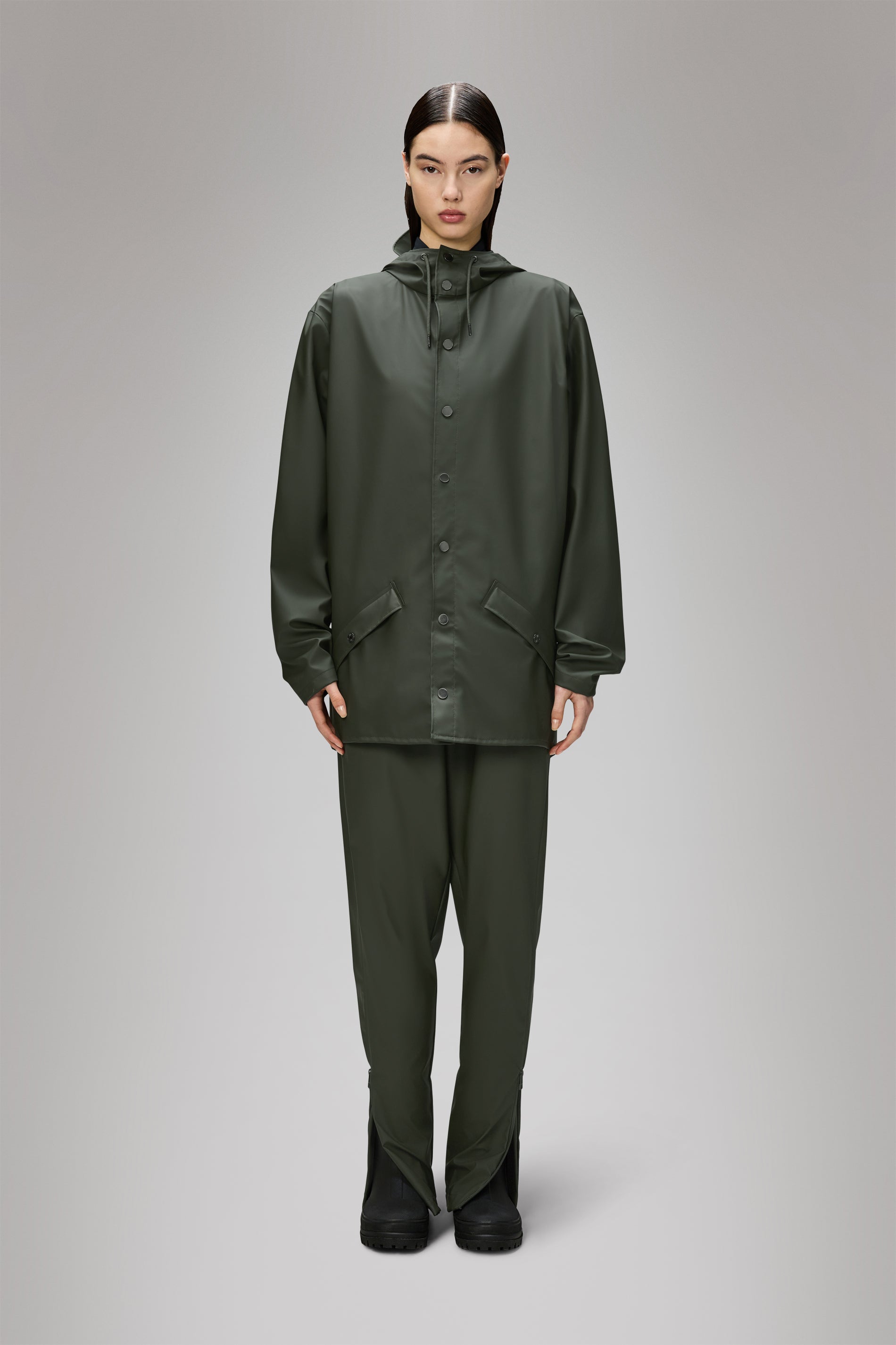 RAINS Jacket Green Jacket
