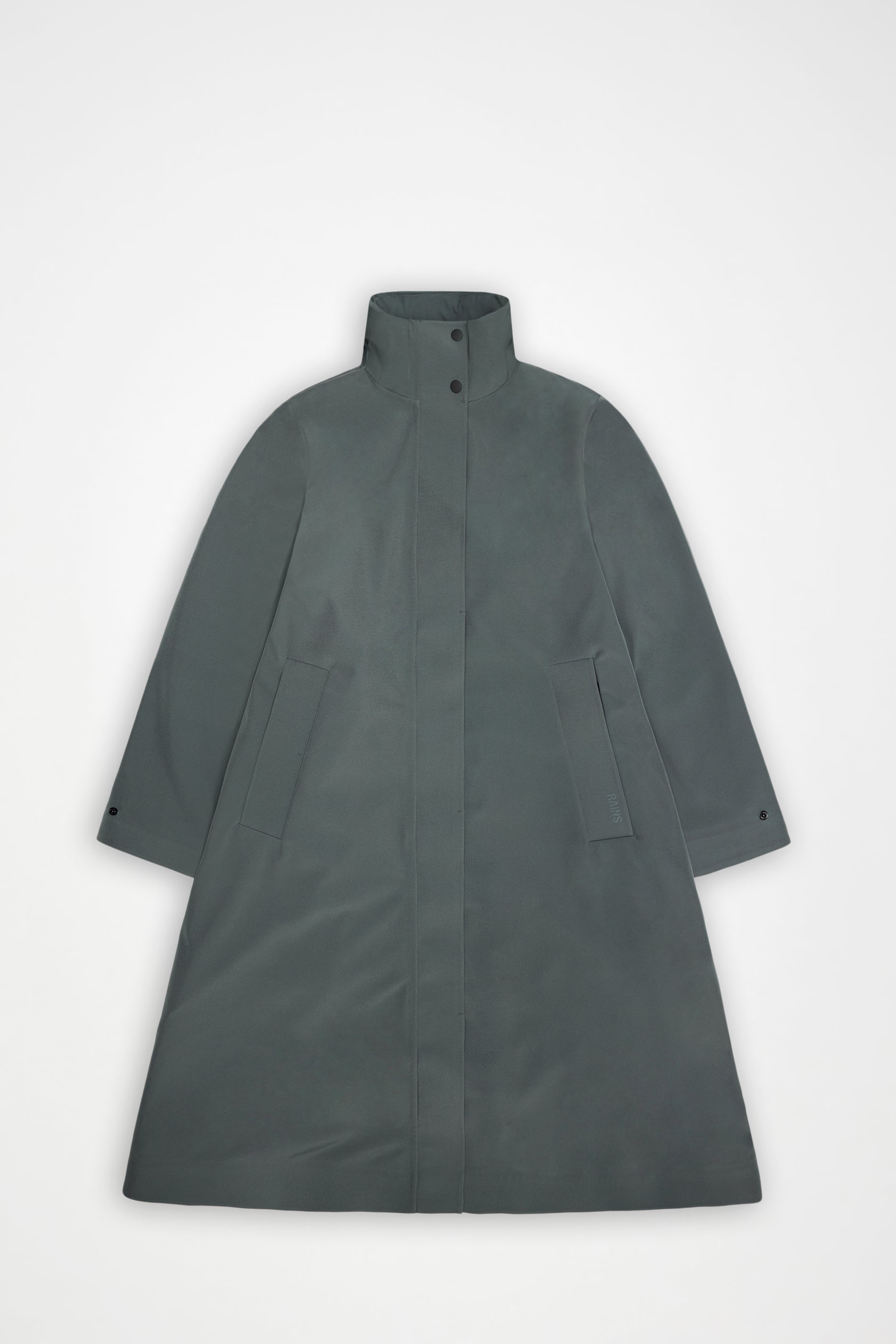 RAINS Suva Softshell A-Line W Jacket Dark Grey Jacket