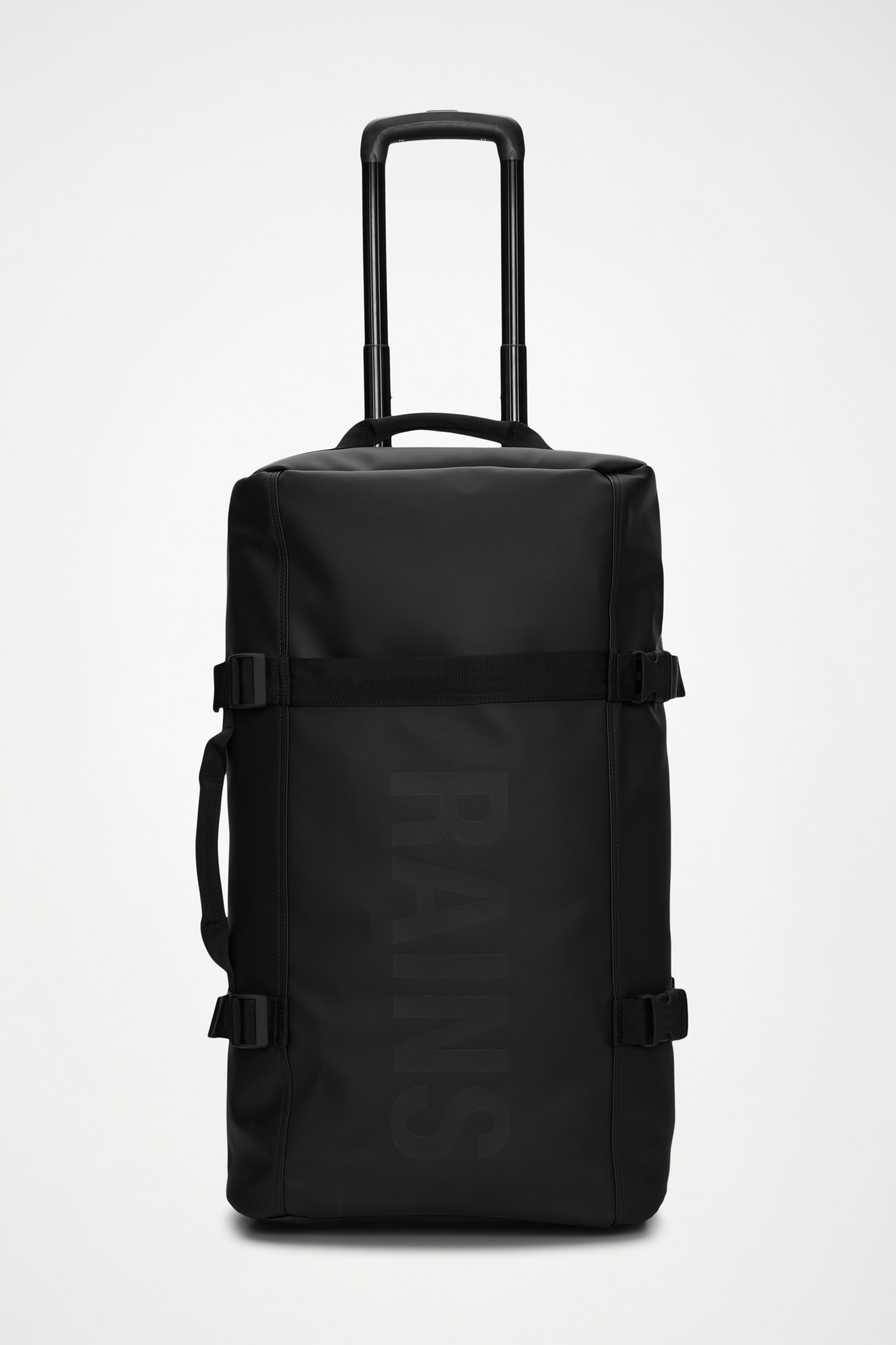 RAINS Texel Check-in Bag Black 62L H66 x D31 x W38 cm Suitcase