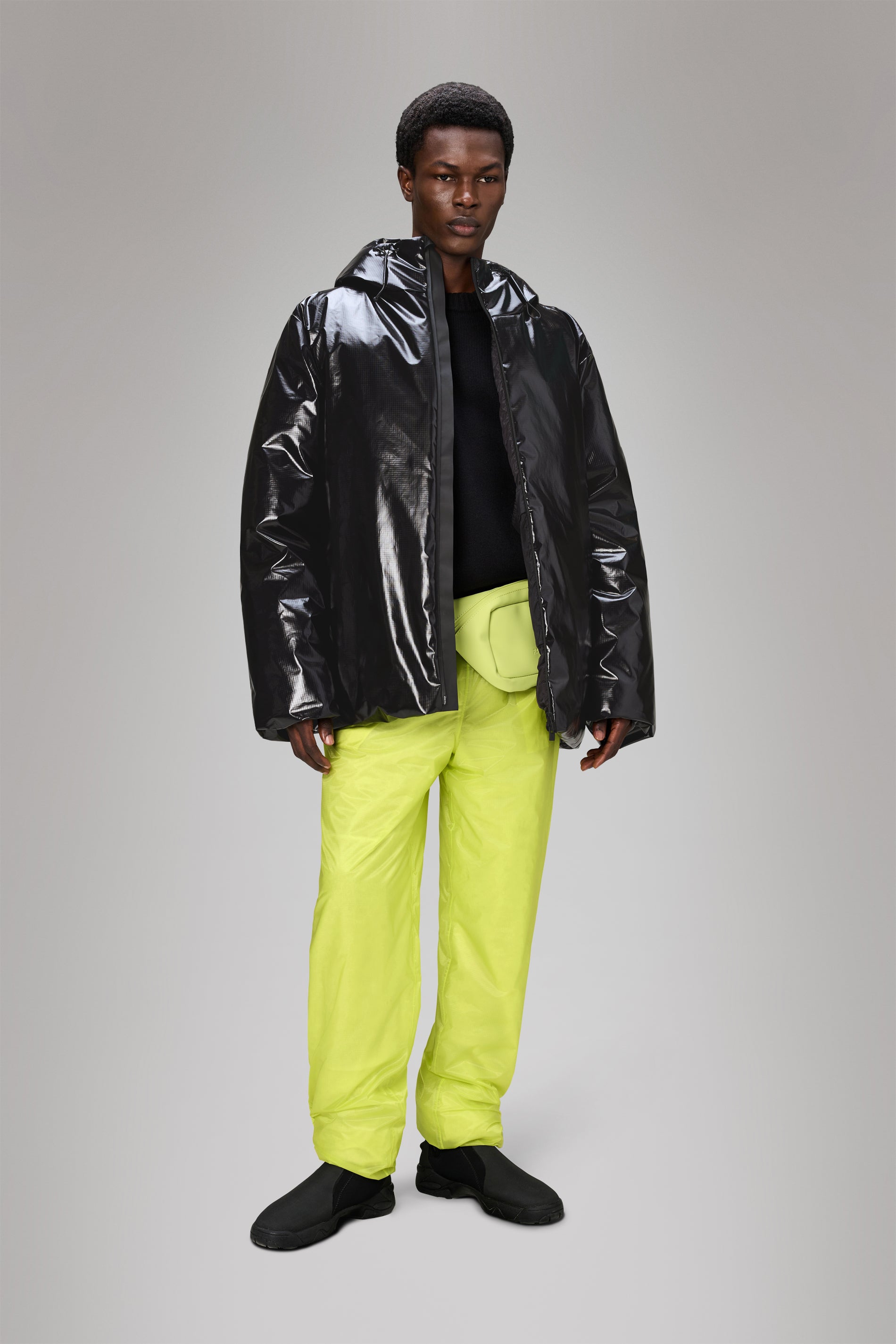 RAINS Sibu Vision Puffer Jacket Black Jacket