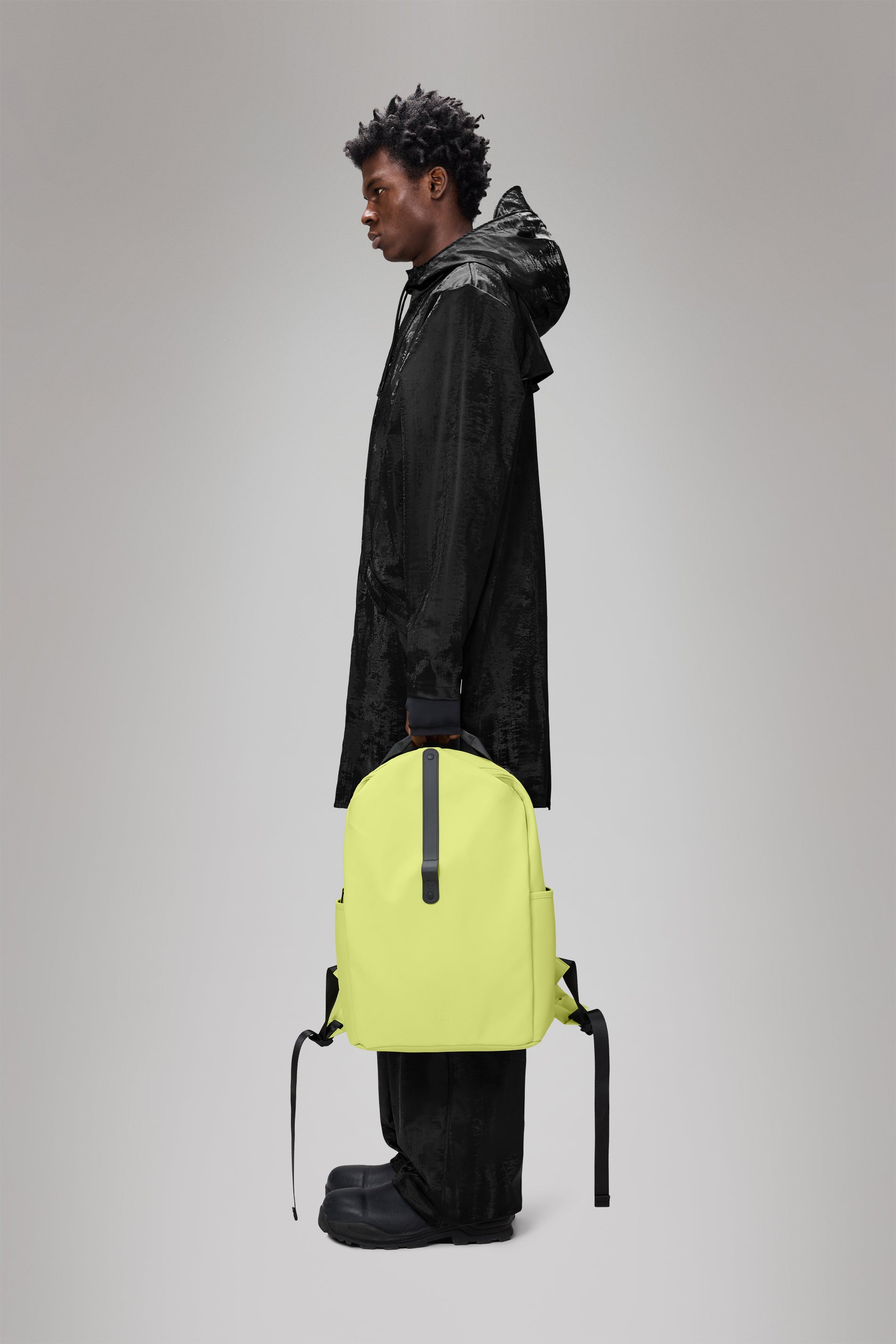 RAINS Clip Front Backpack Acid Backpack