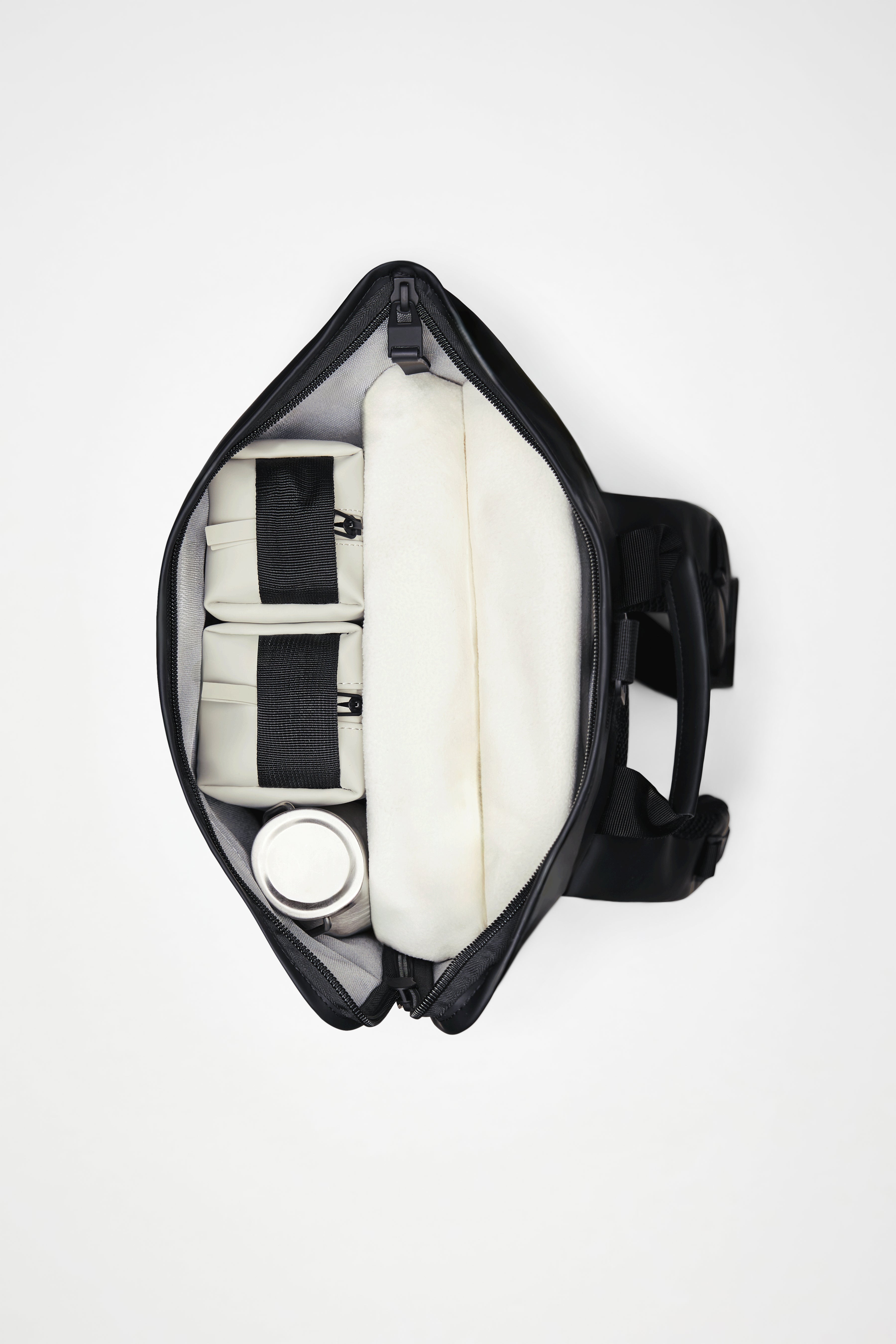 RAINS Texel Moulded Backpack Black 23L H61 x D16 x W34 cm Backpack