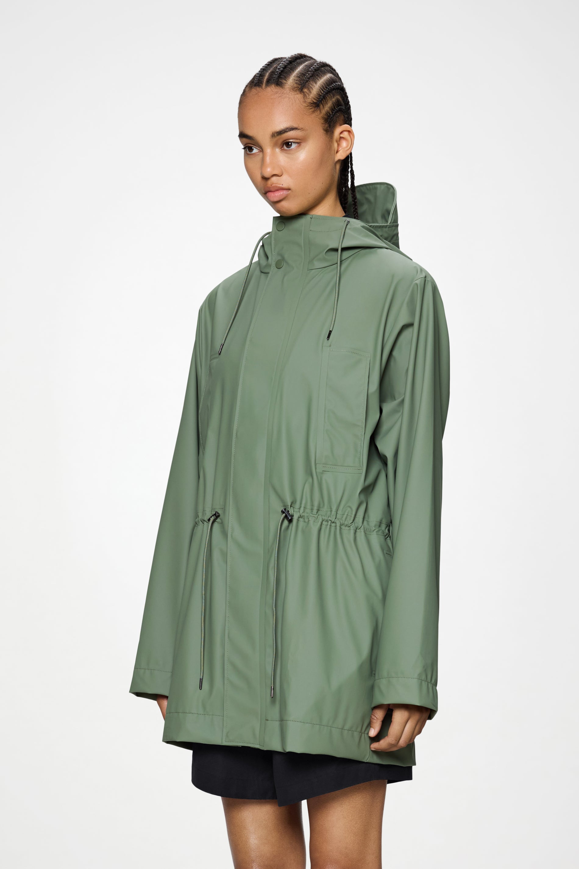 RAINS Bold Long Jacket Well Jacket