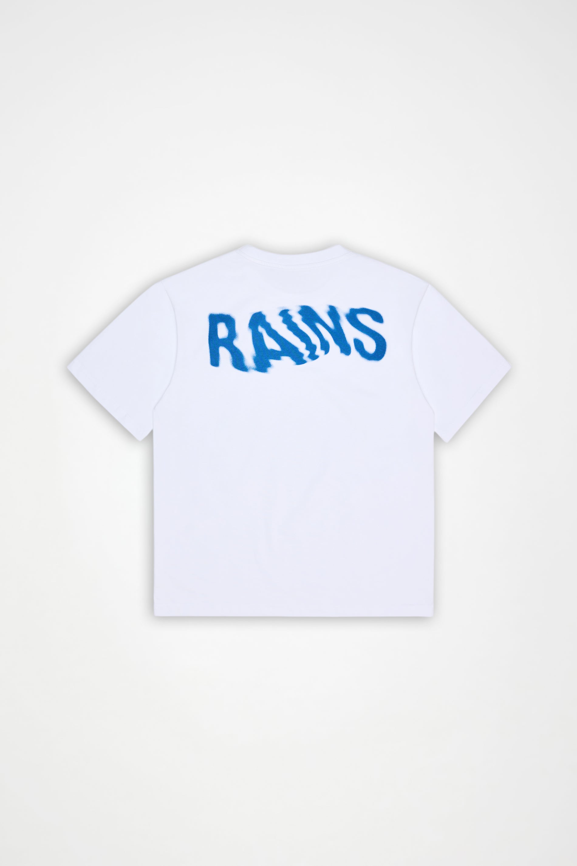 RAINS Classic T-shirt Ripple White Short Sleeve