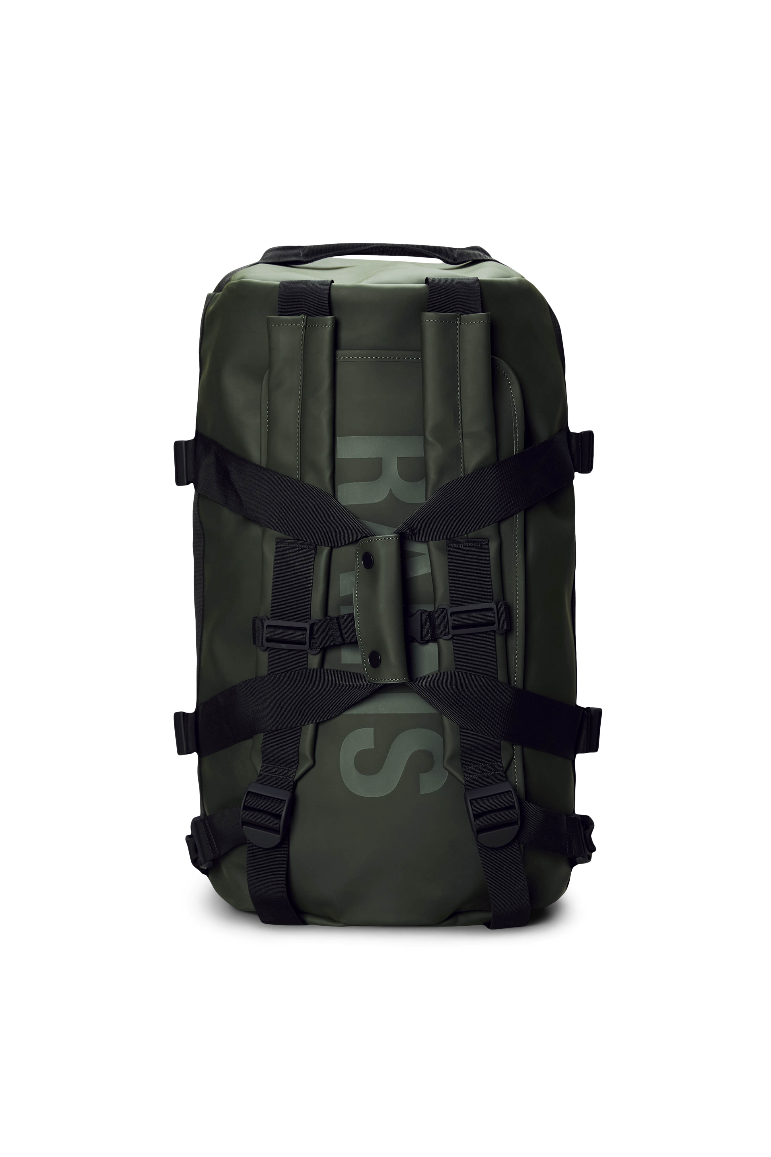 RAINS Texel Duffel Bag Small Green 43L H28 x D28 x W55 cm Duffel