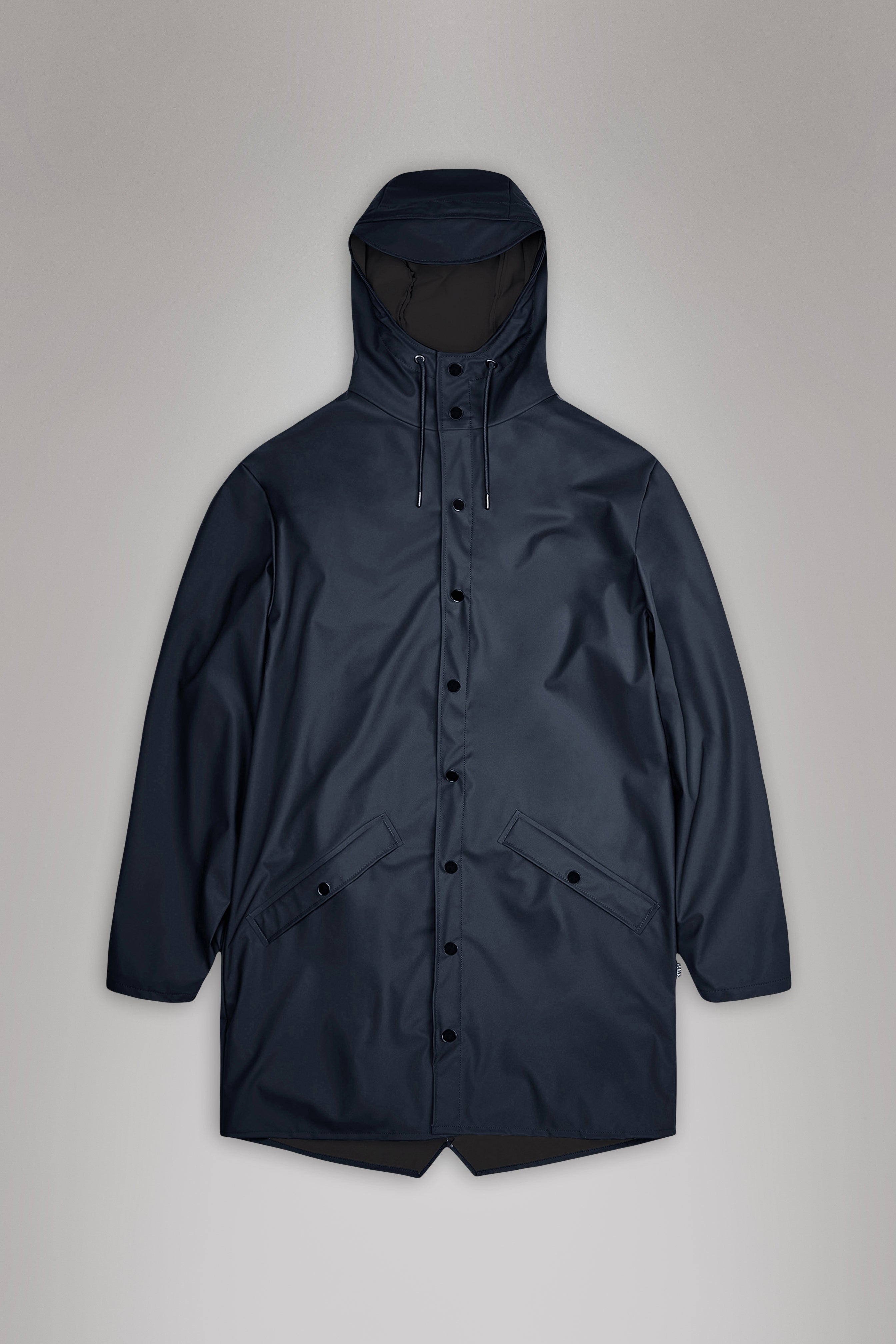 RAINS Long Jacket Navy Jacket