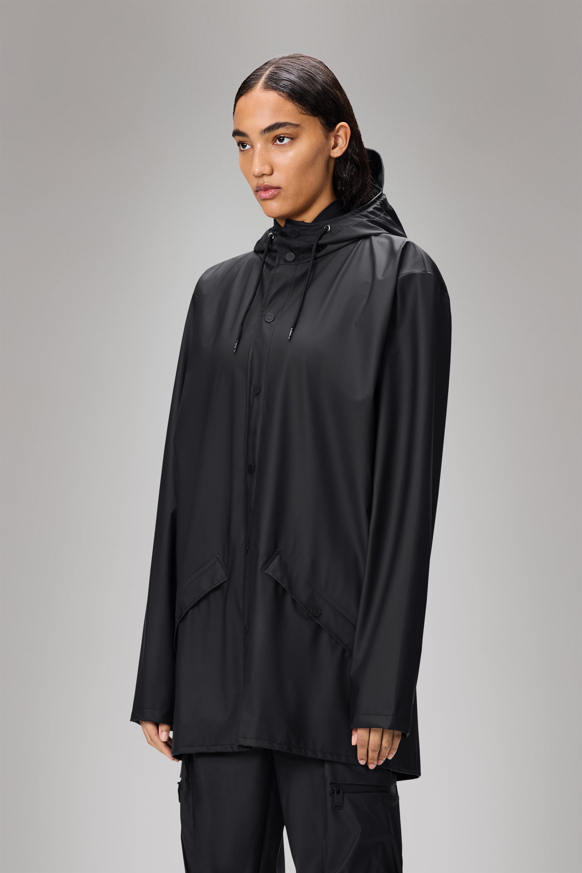 RAINS Jacket Black Jacket