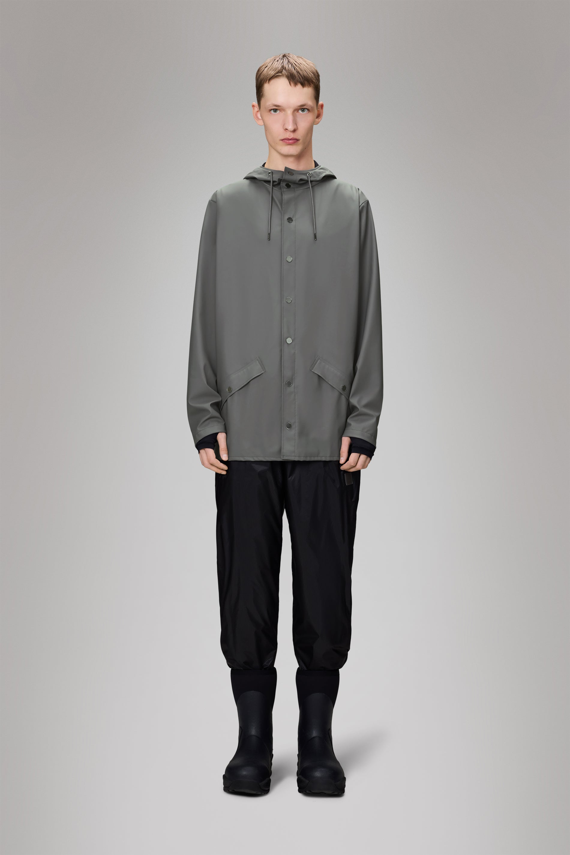 RAINS Jacket Grey Jacket