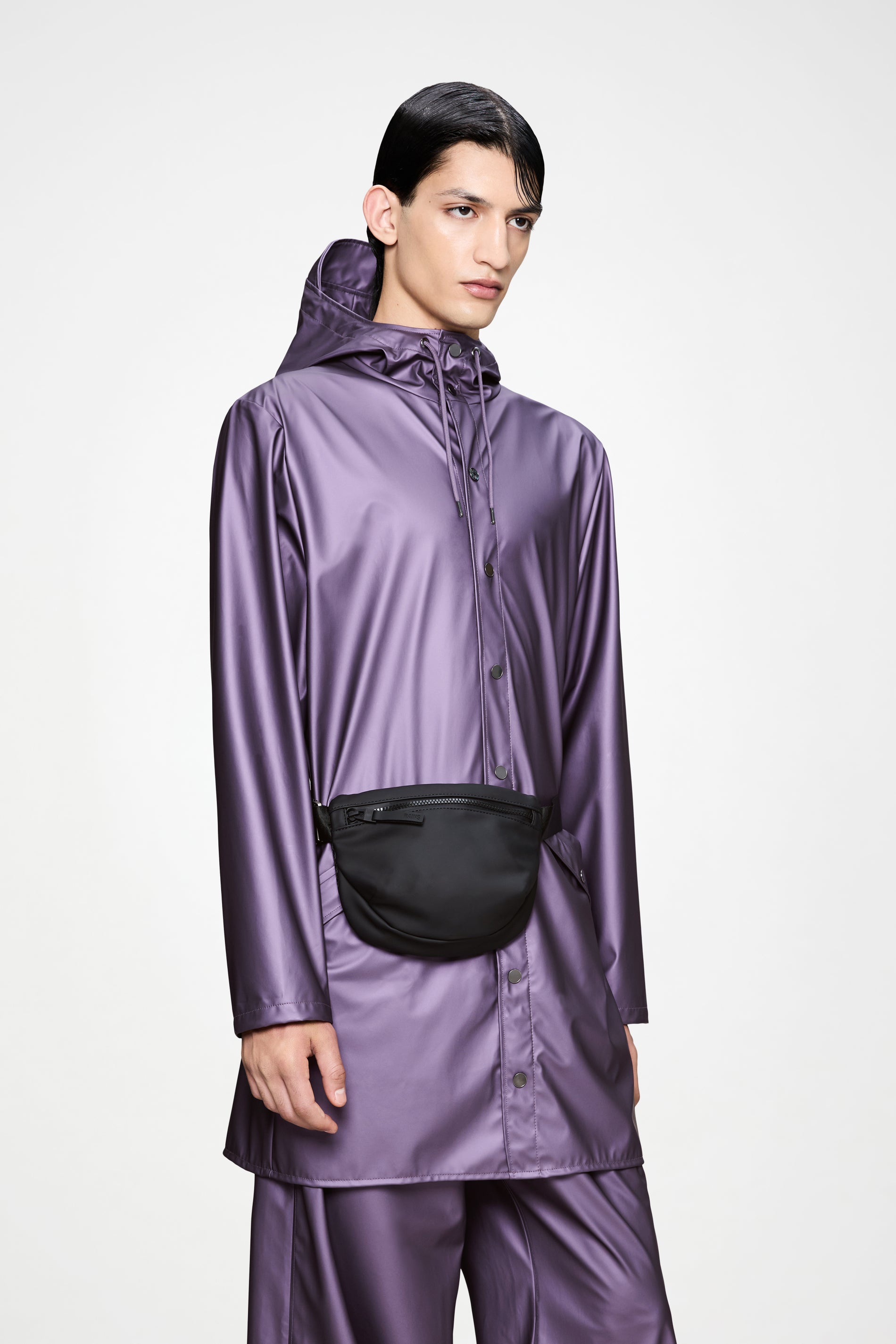 RAINS Valera Bum Bag Micro Black 1.40L H17 x D5 x W21 cm Bum bag