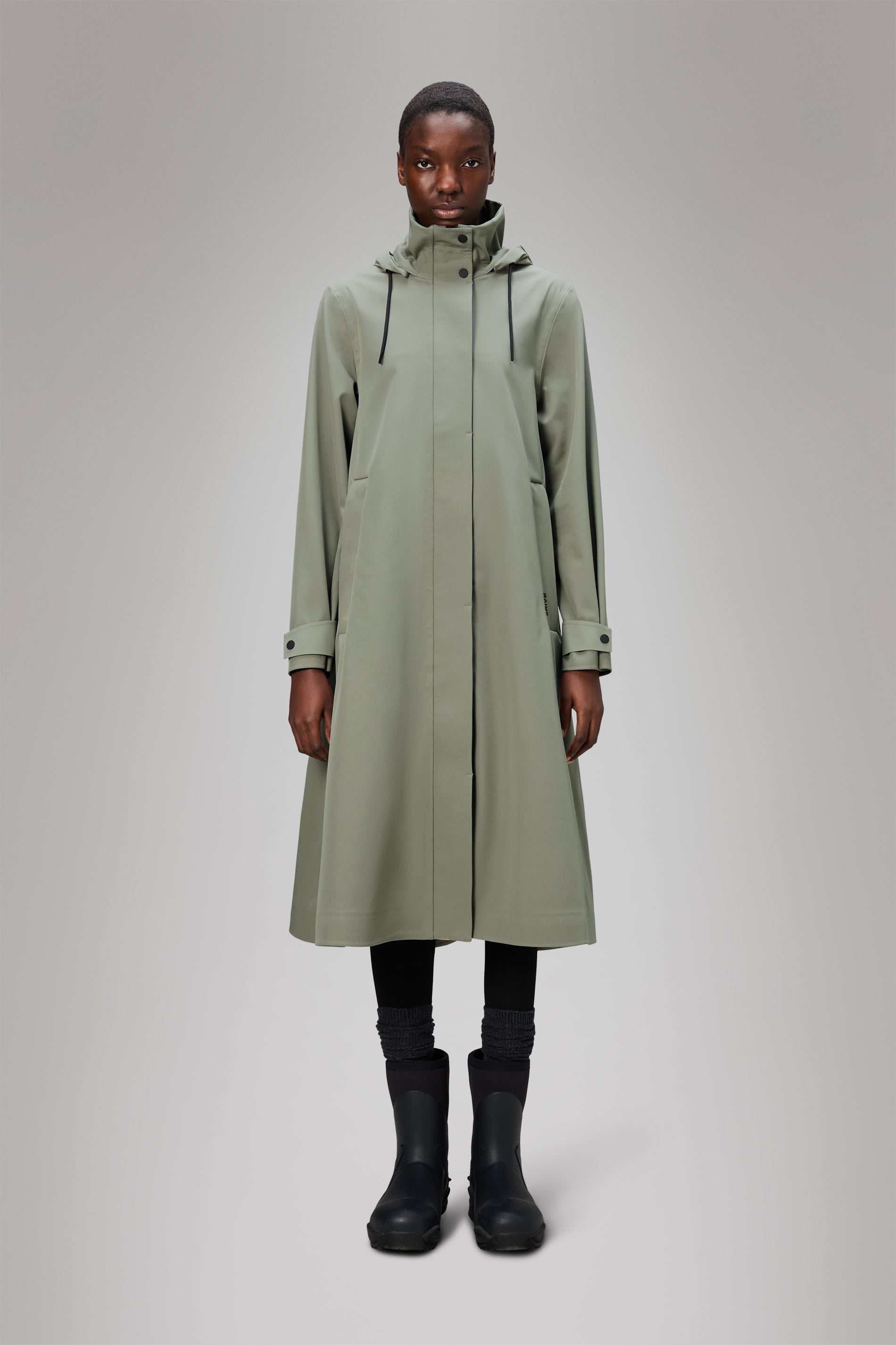Rains Suva Vision Softshell A-Line W Jacket Drift Jacket