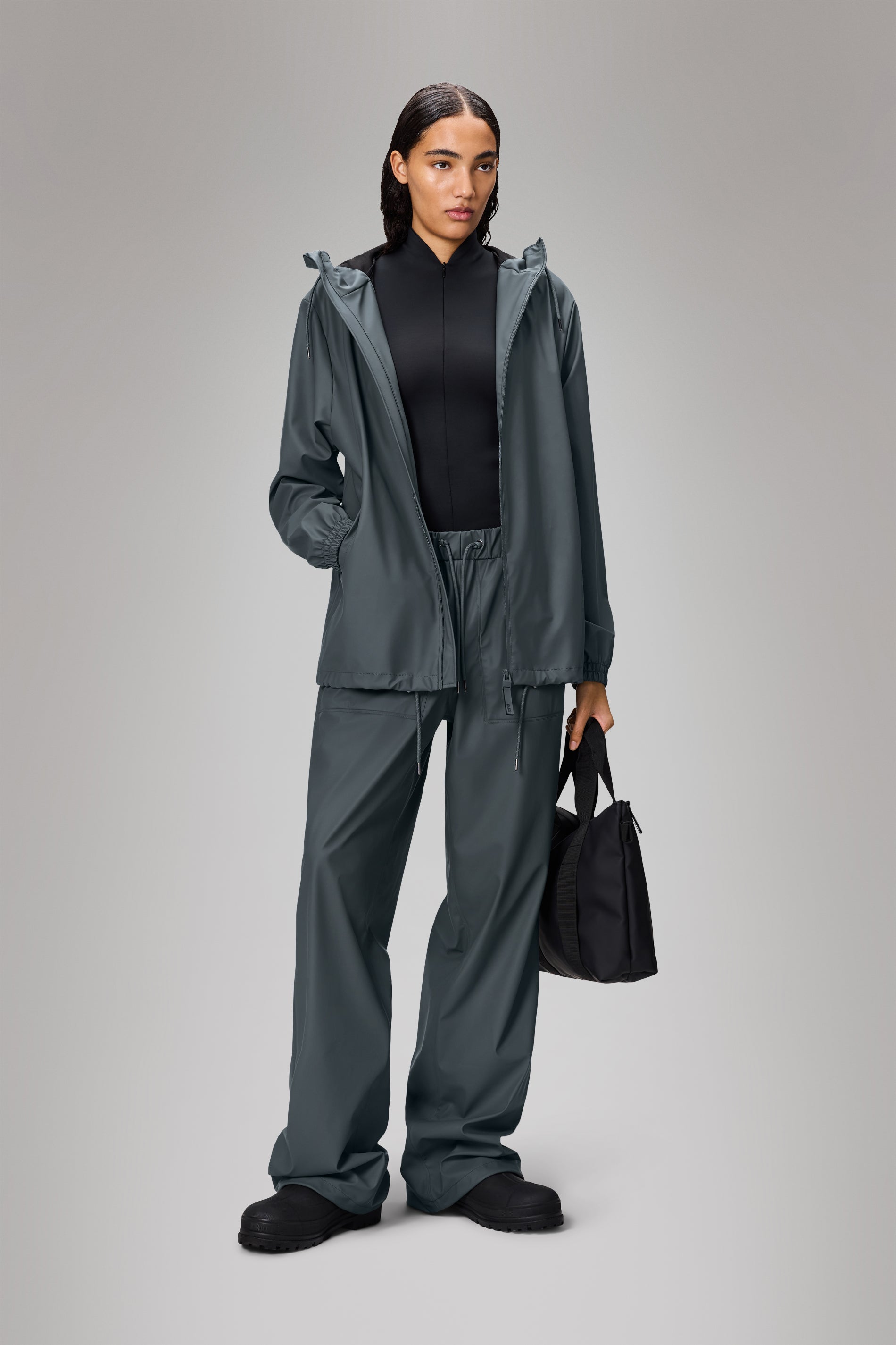 RAINS Storm Breaker Lagoon Jacket