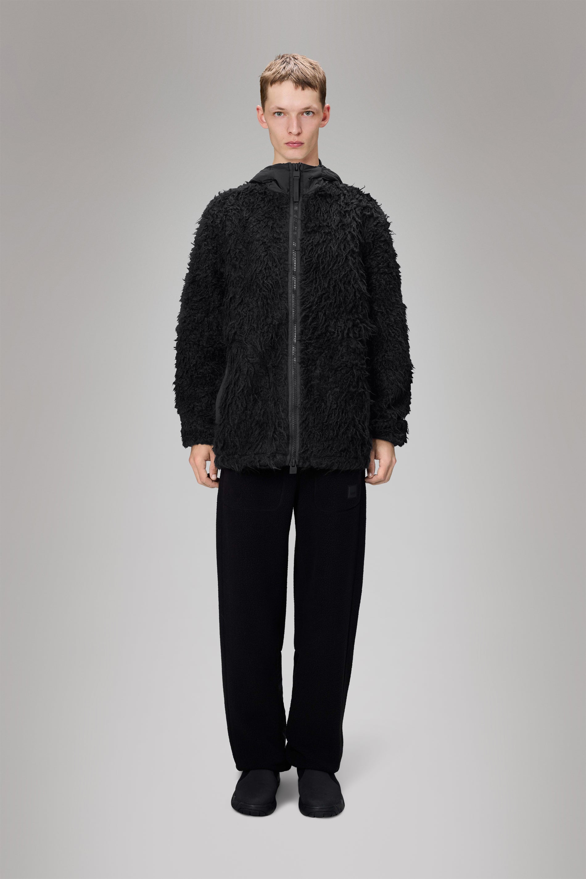 Rains Trikala Vision Fleece Jacket Black Jacket