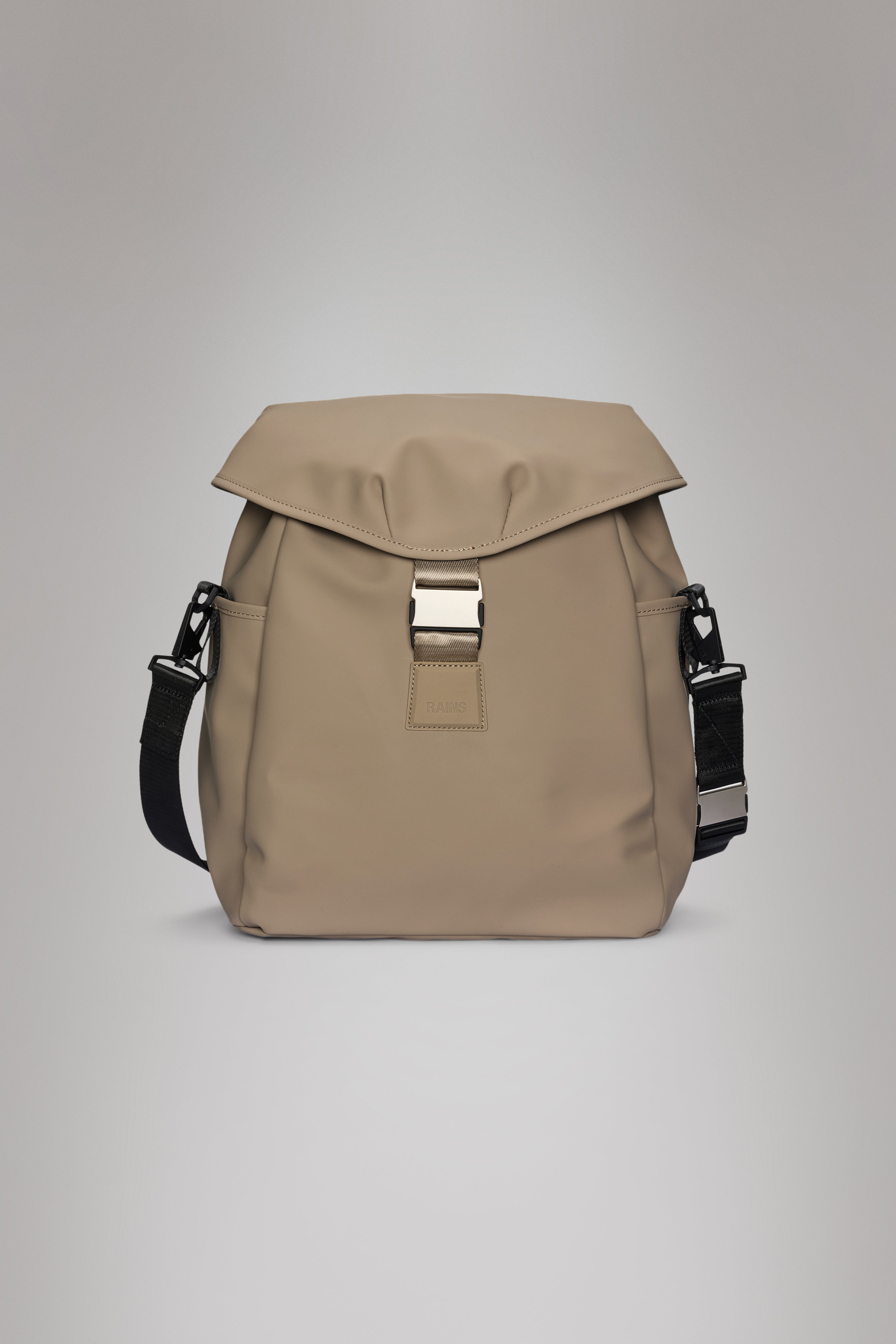 RAINS Valera Bucket Backpack Beige Backpack