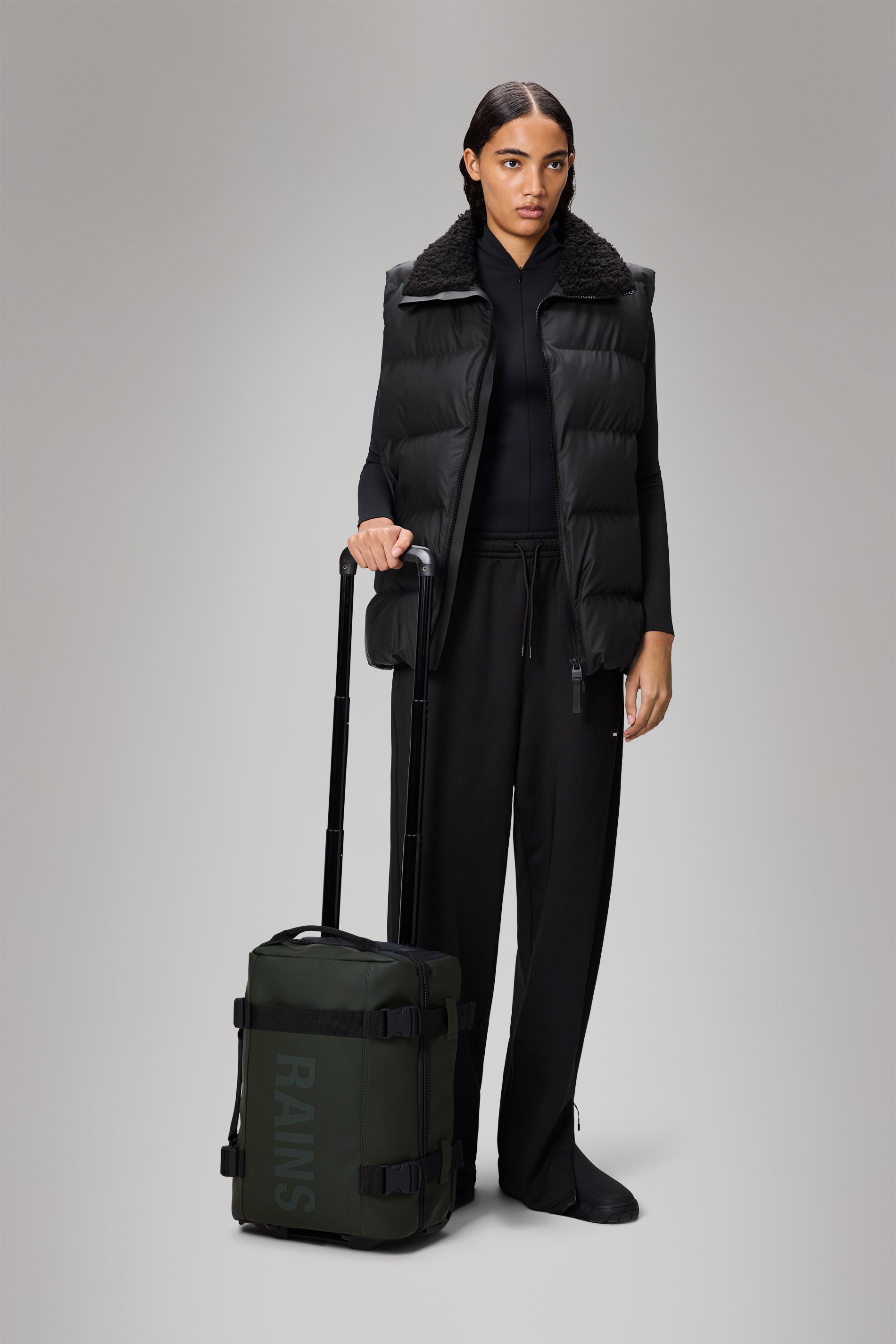 RAINS Texel Cabin Bag Mini Green Personal Storage