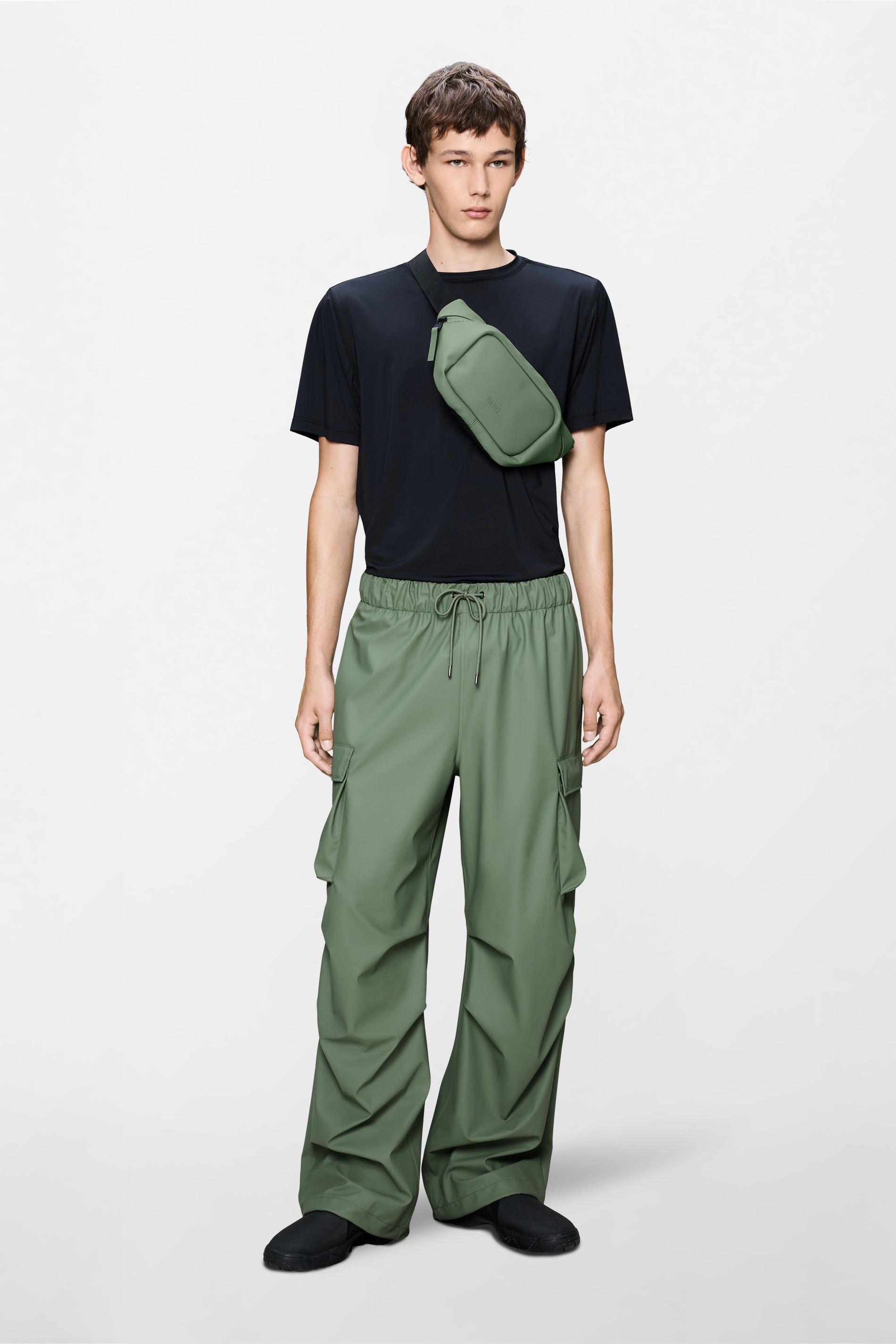 RAINS Pocket Rain Pants Wide Well Pants