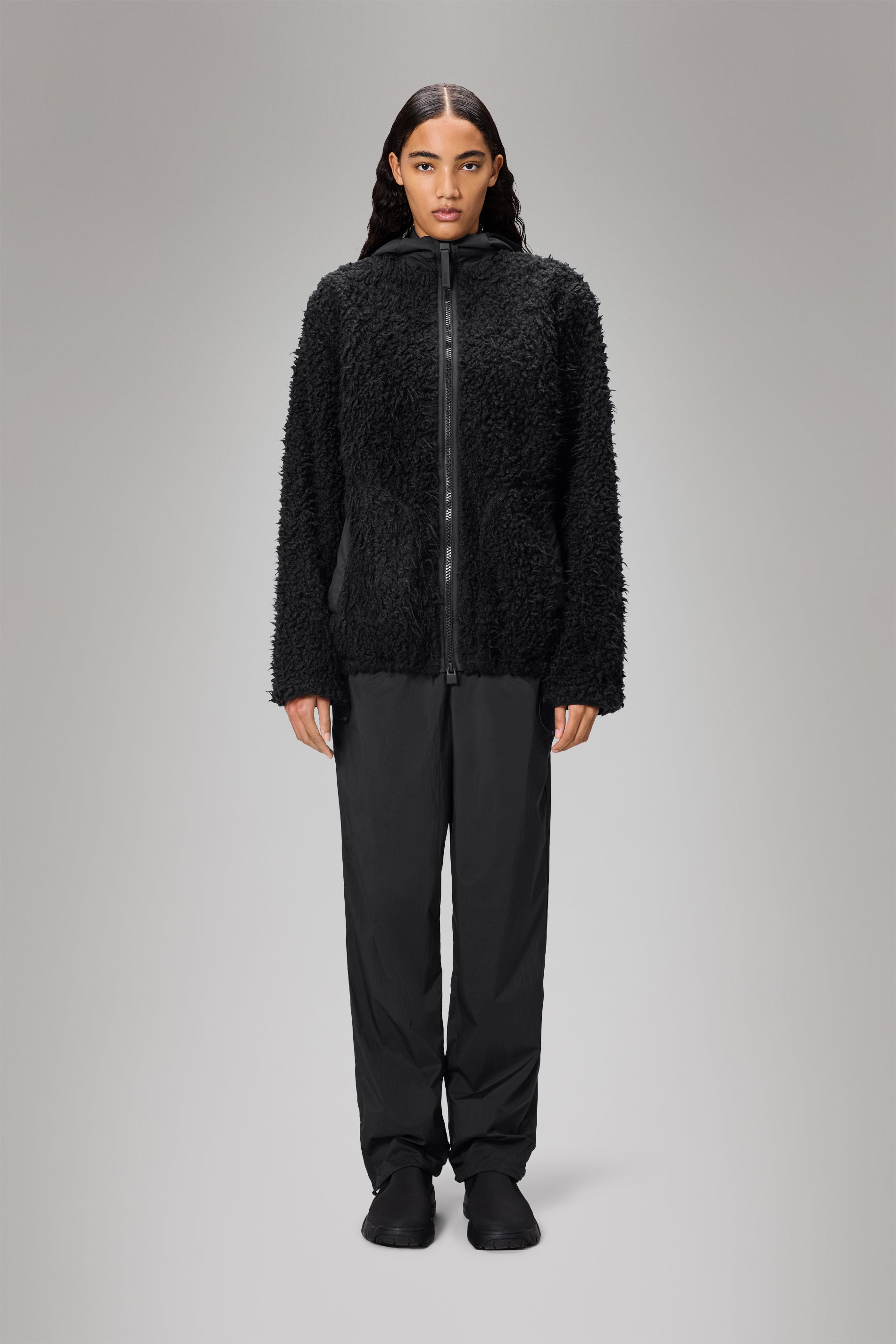 RAINS Trikala Vision Fleece Jacket Black Jacket