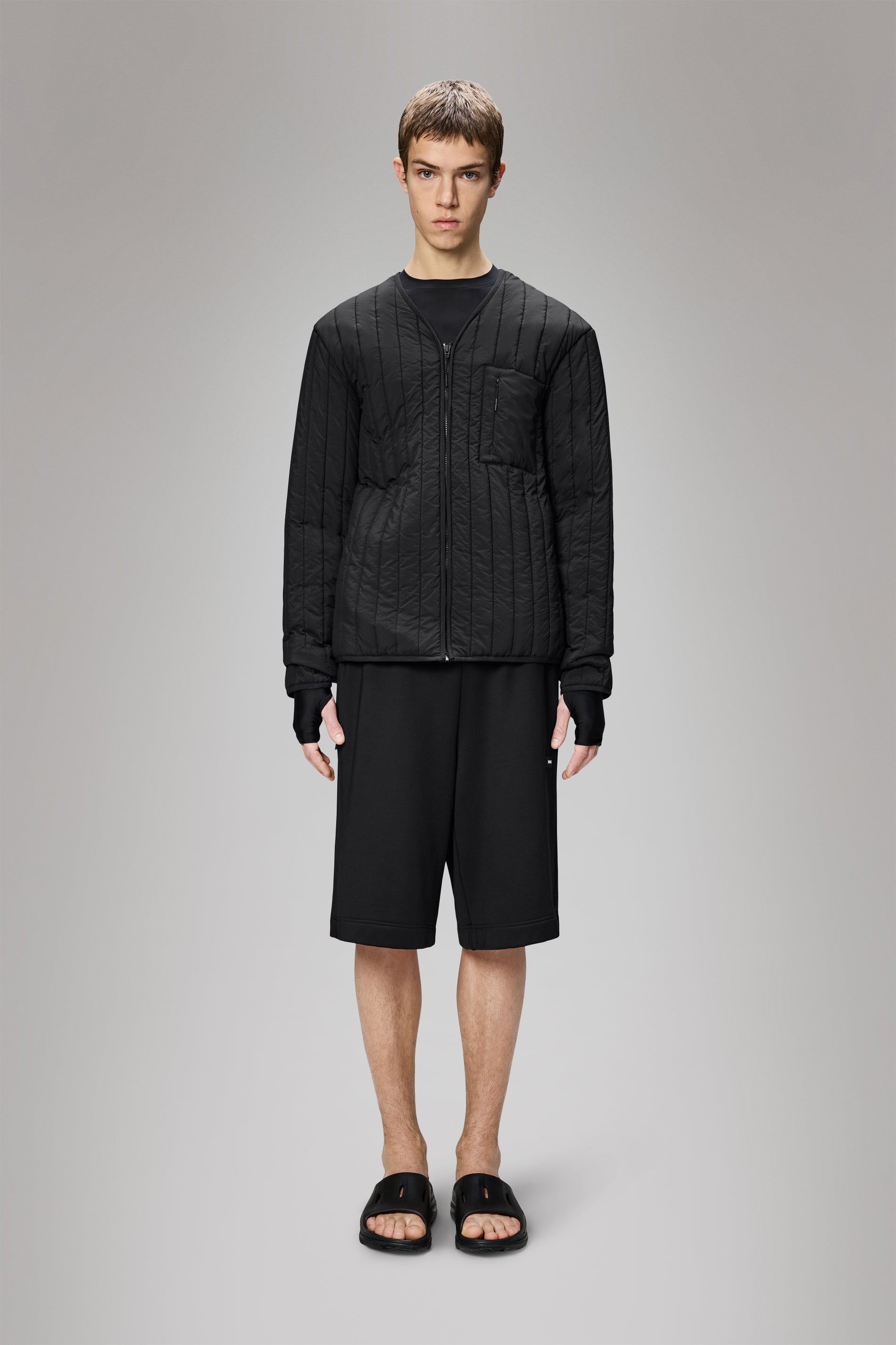 RAINS Banja Liner Jacket Black Jacket