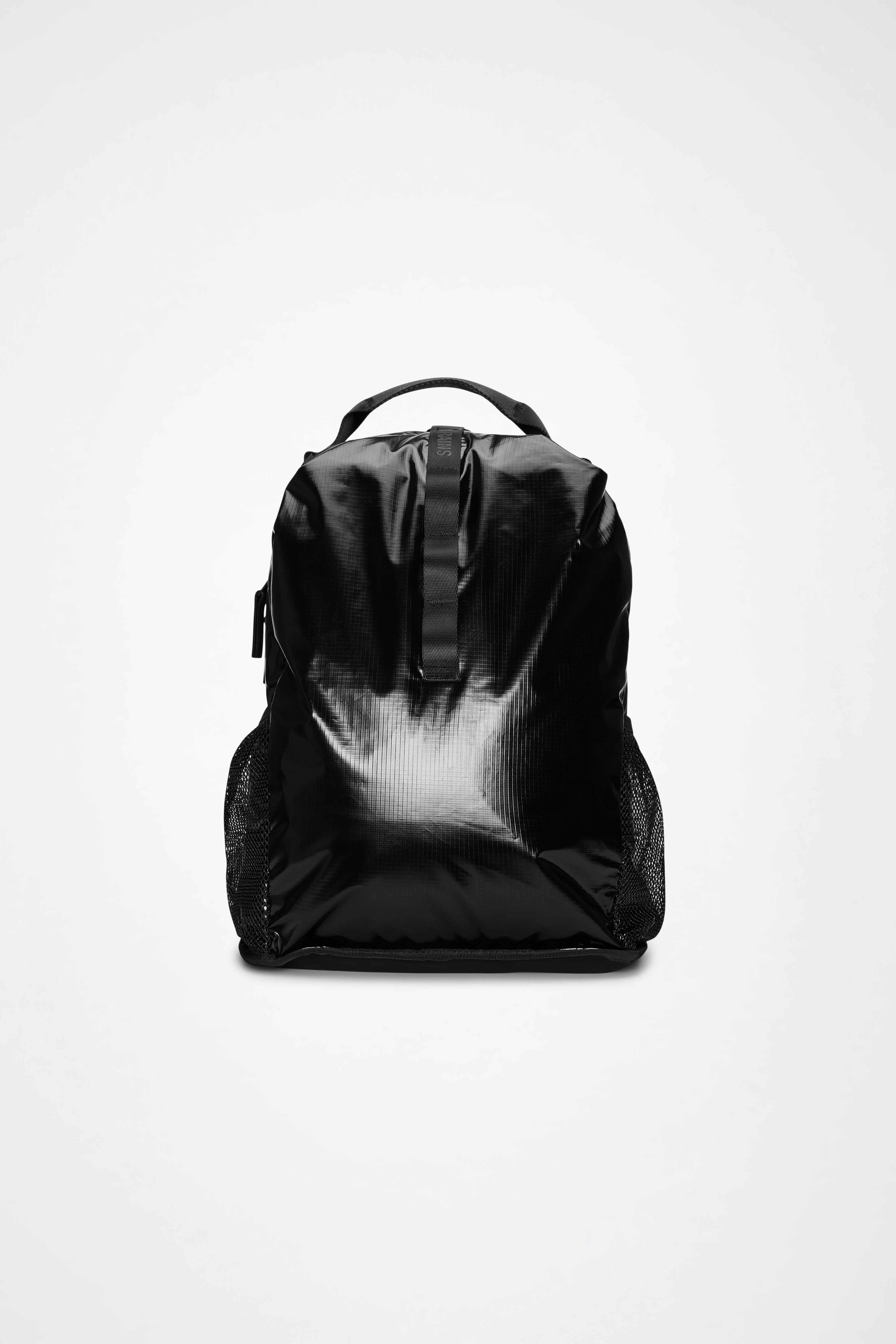 RAINS Sibu Clip Front Backpack Black Backpack