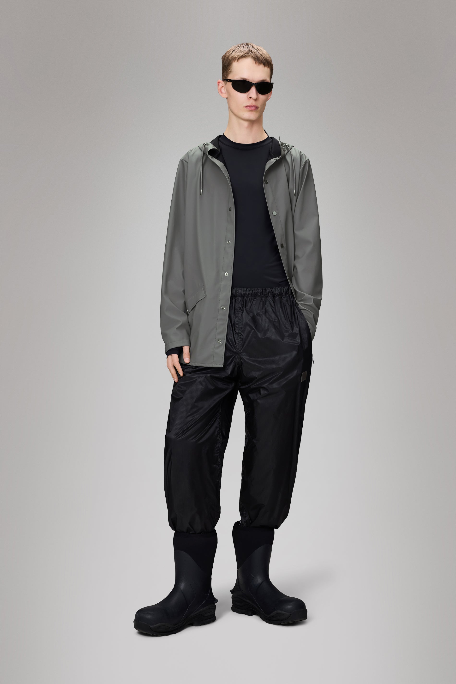 RAINS Jacket Grey Jacket