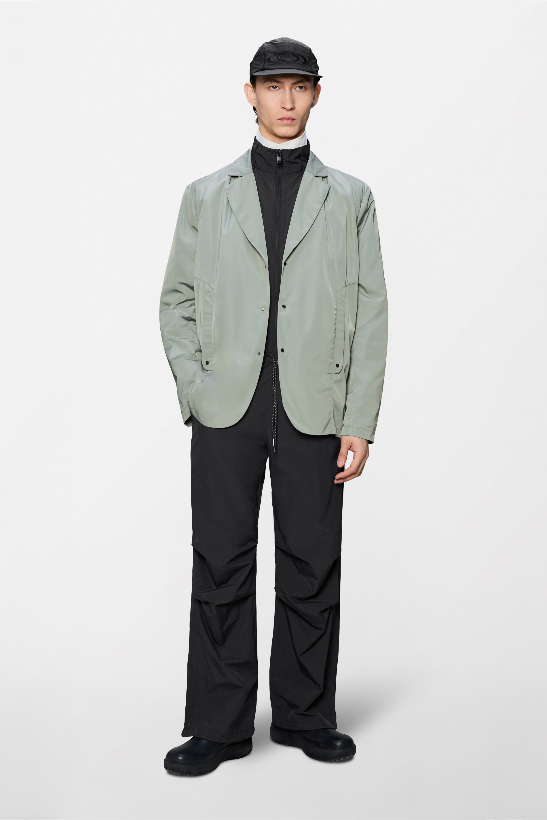 RAINS Relaxed Blazer Shadow Jacket