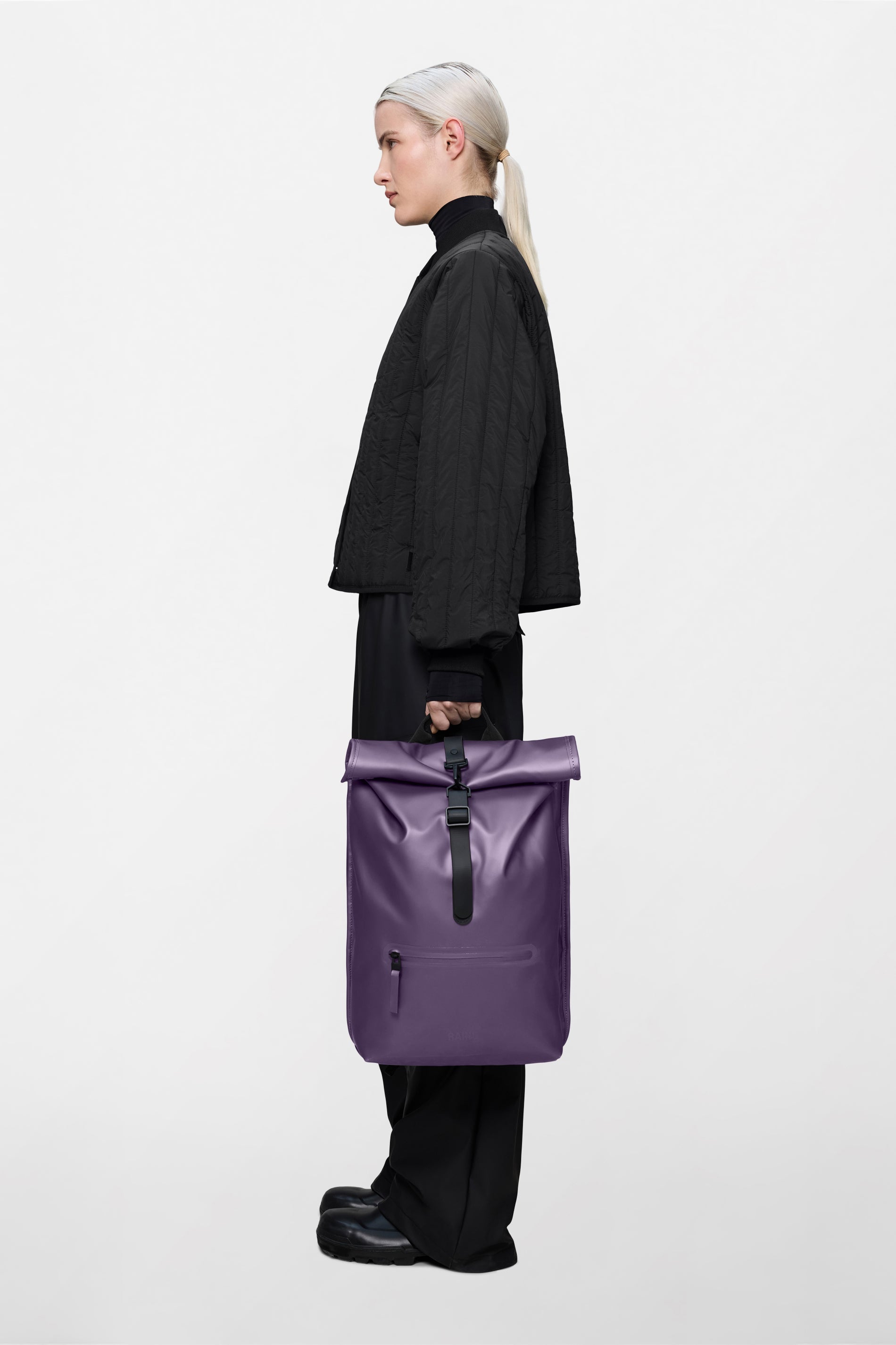 RAINS Rolltop Rucksack Body 17L H60 x D11 x W32 cm Backpack